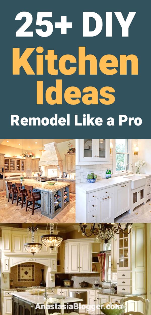Look at these DIY Remodeling Kitchen Ideas on a Budget – they will teach you how to make a small kitchen look bigger! You can find here what are the different styles of kitchens and what are the different types of kitchen layout – get some kitchen design and decor ideas, furniture makeovers.