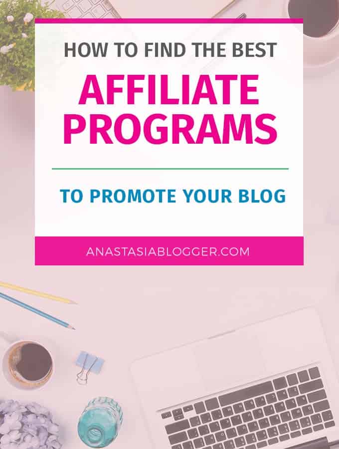 Learn how to find the best affiliate marketing programs to promote on your blog to make a substantial online income every month from your blog