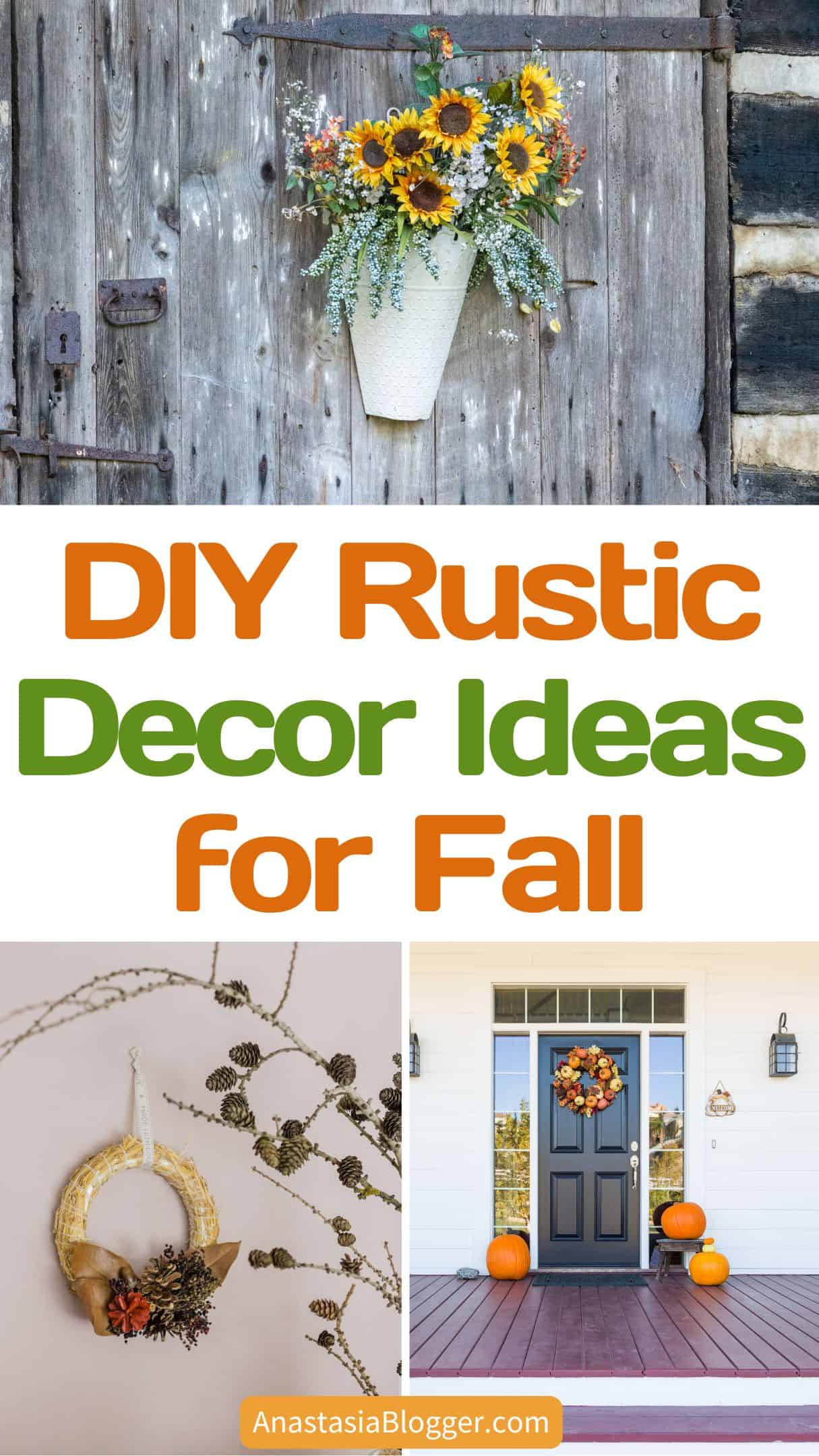 DIY Rustic Decor Ideas for Fall