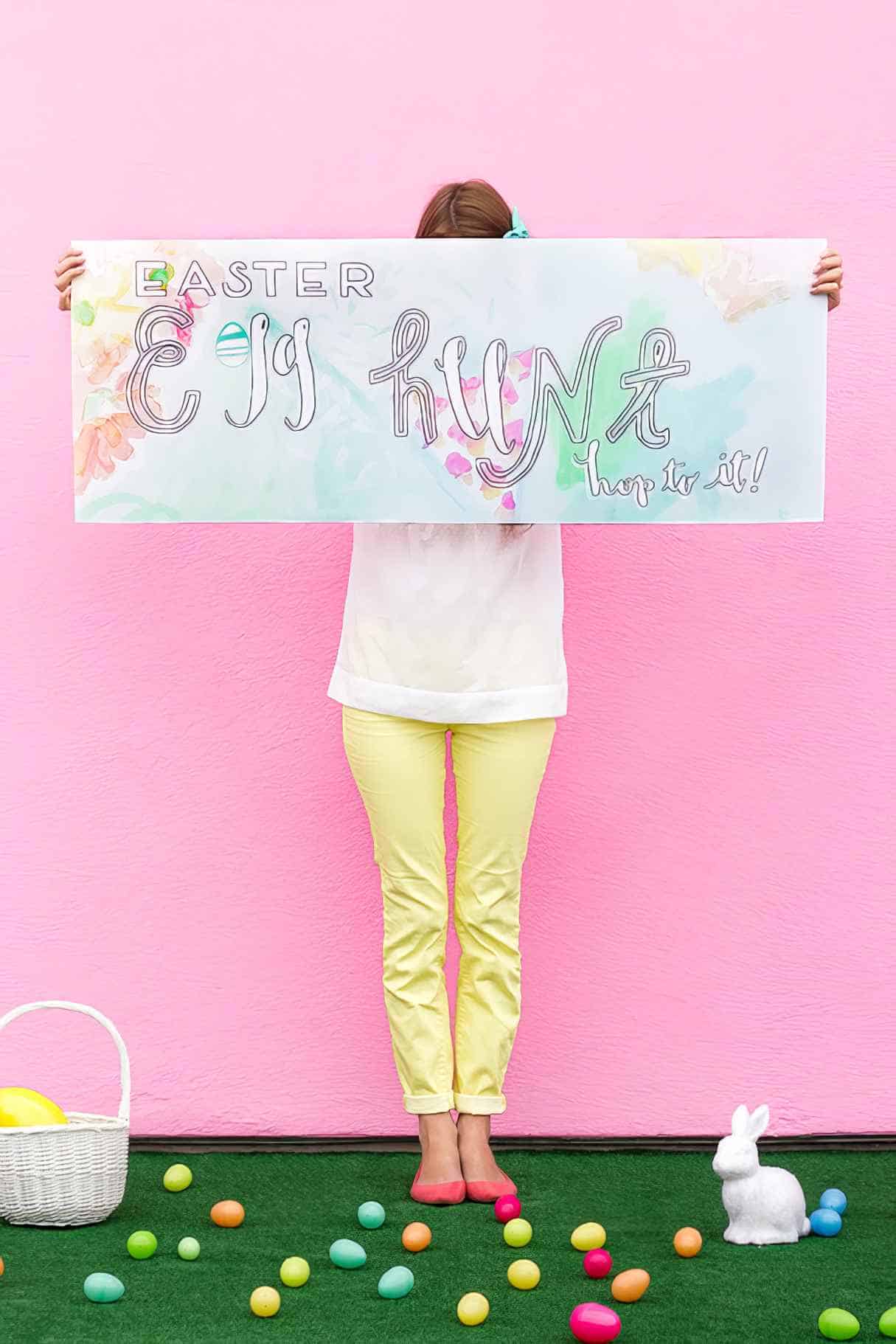 Easter Egg Hunt Banner
