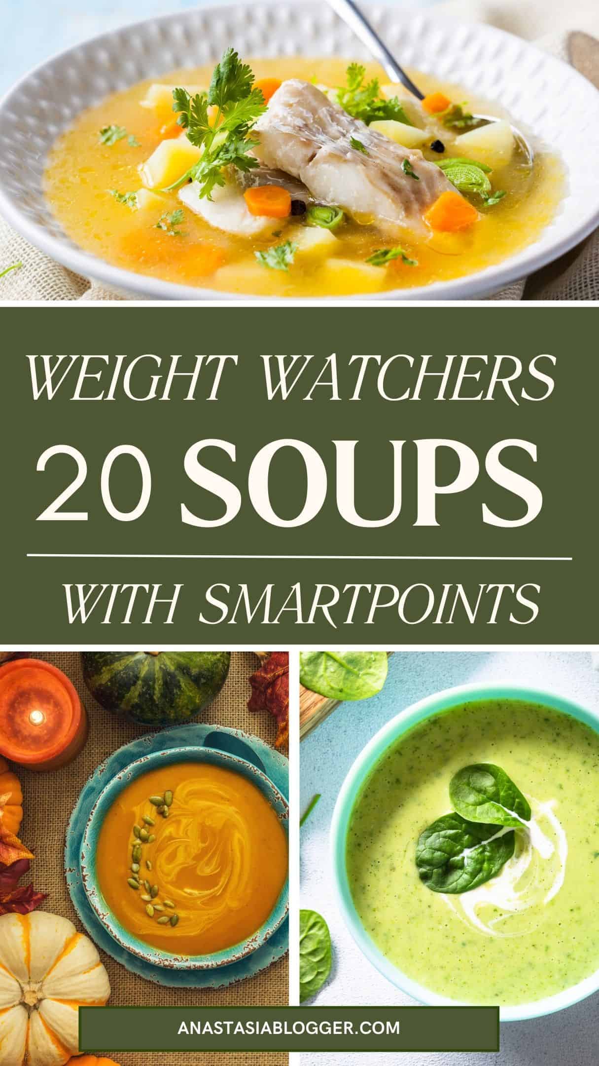 WEIGHT WATCHERS SOUP RECIPES WITH SMARTPOINTS