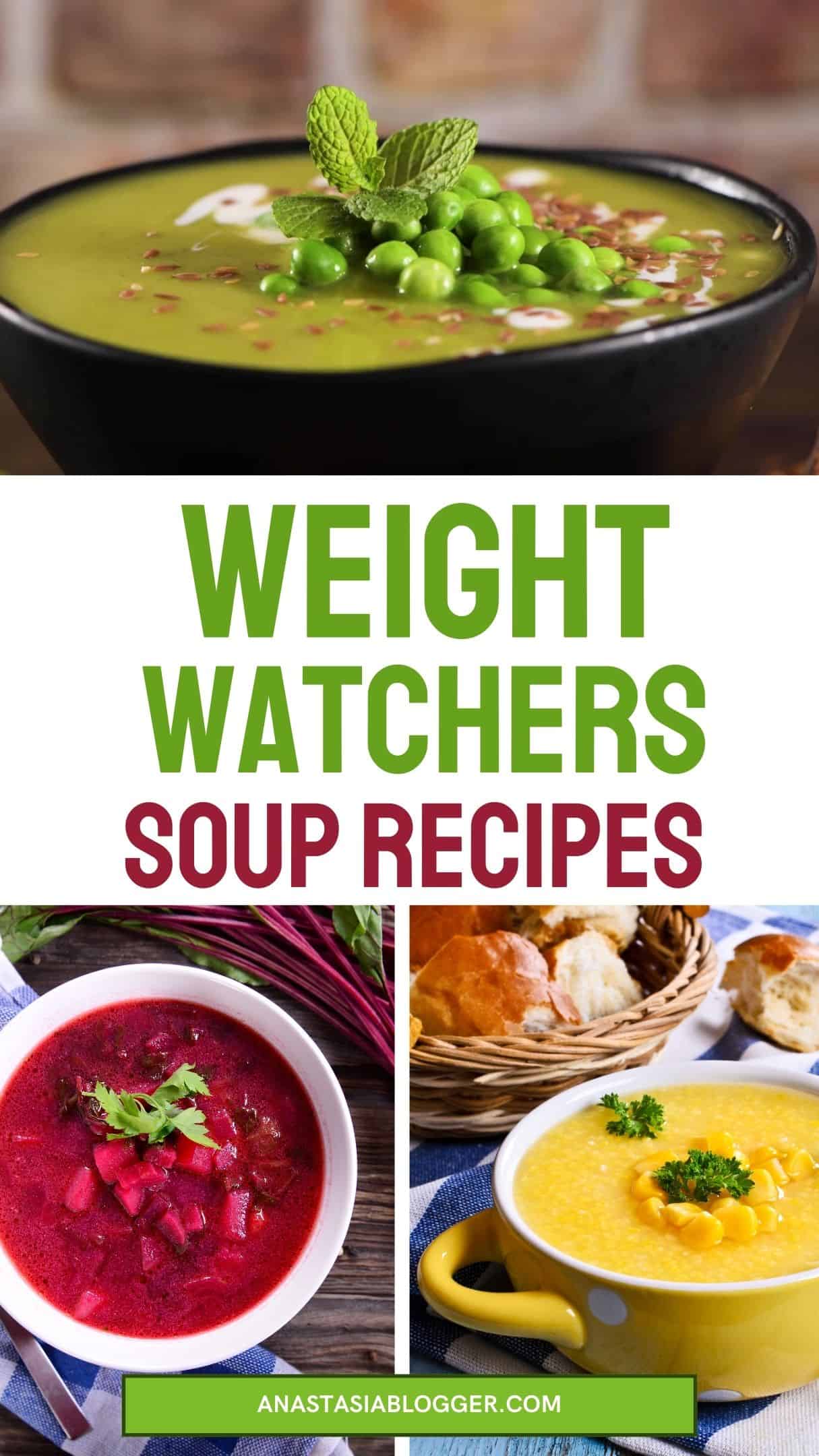 WEIGHT WATCHERS SOUP RECIPES WITH SMARTPOINTS