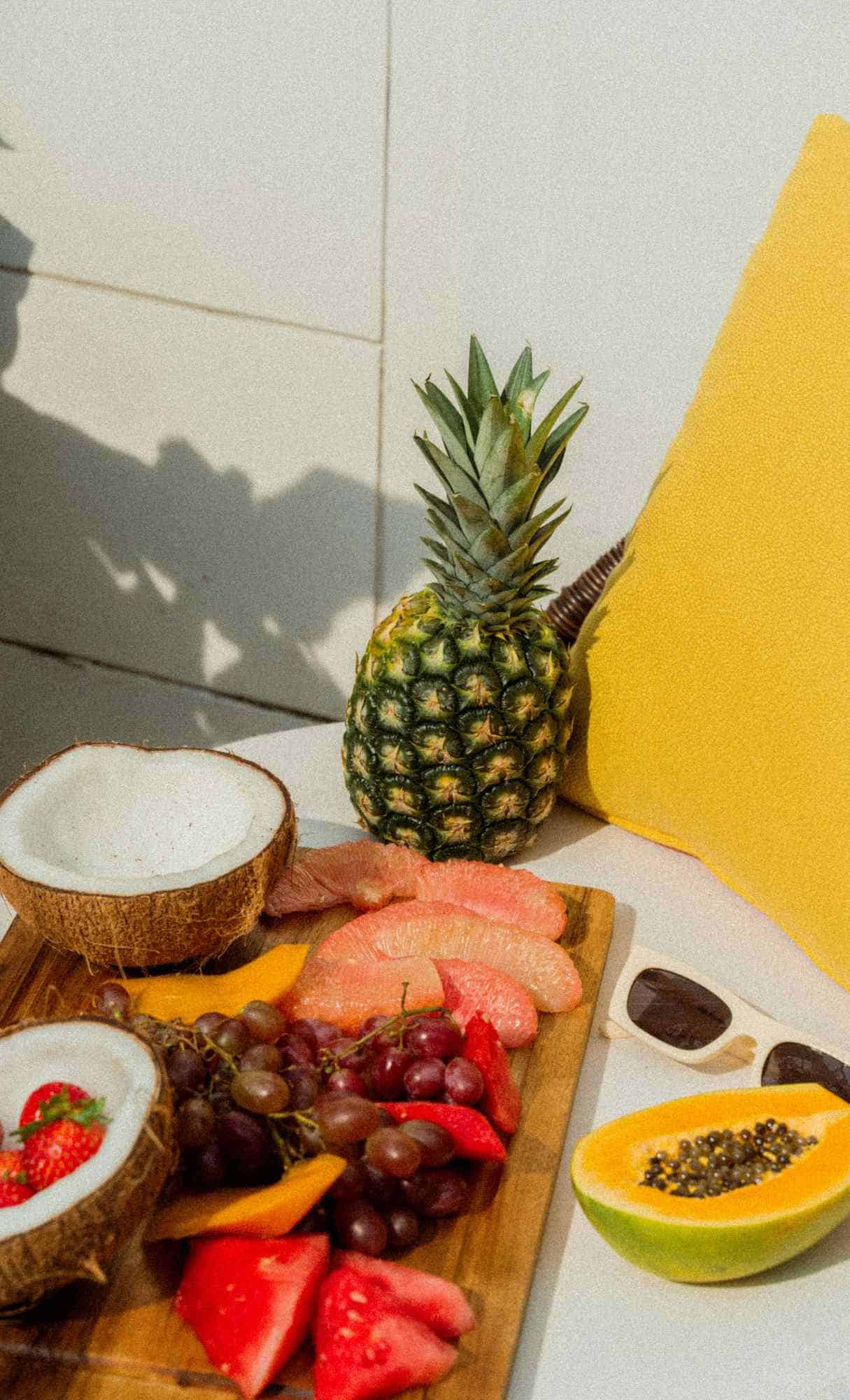 summer fruits iphone wallpaper