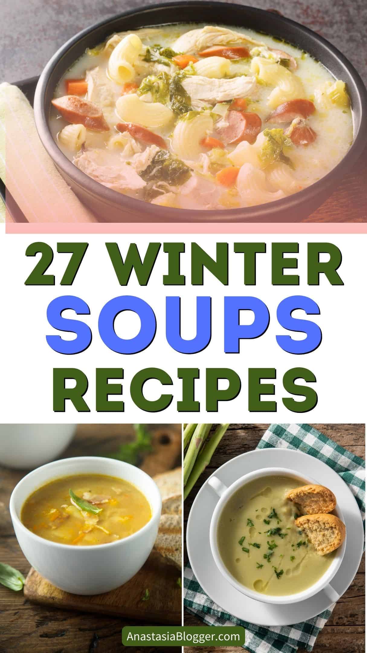 Winter Soups Recipes