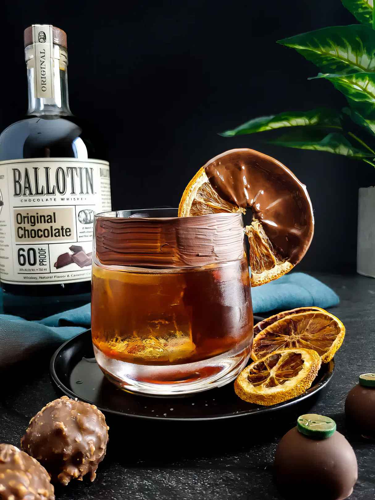 Chocolate Old Fashioned Cocktail