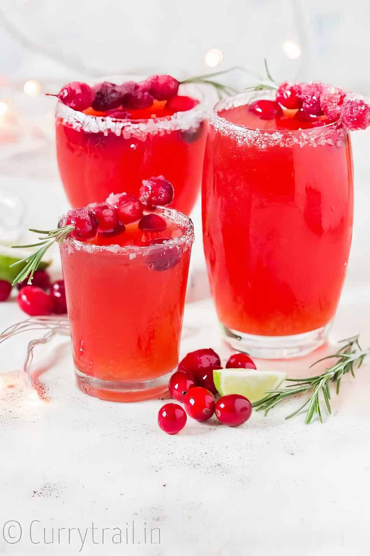 Cranberry Margarita