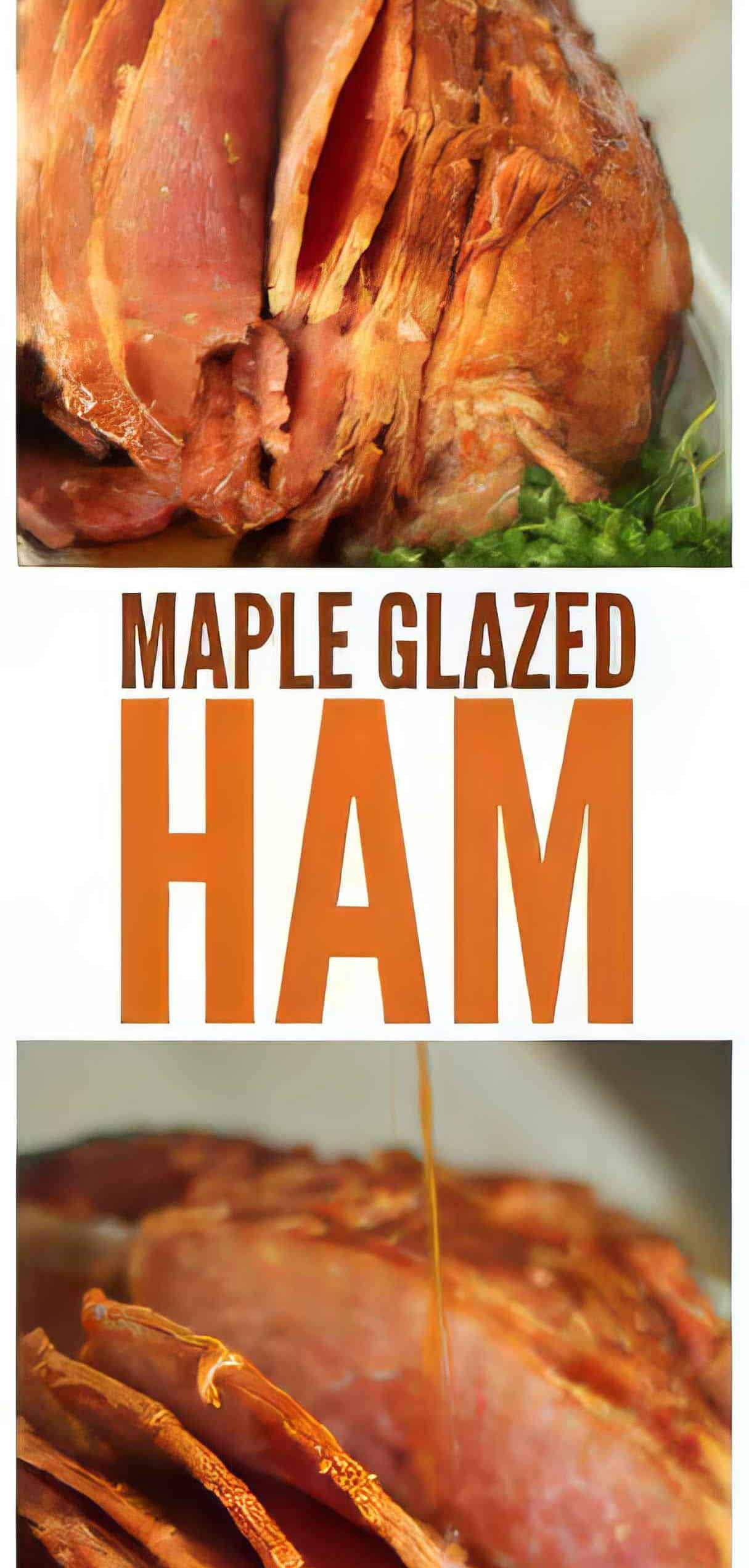 Slow Cooker Maple Glazed Easter Ham