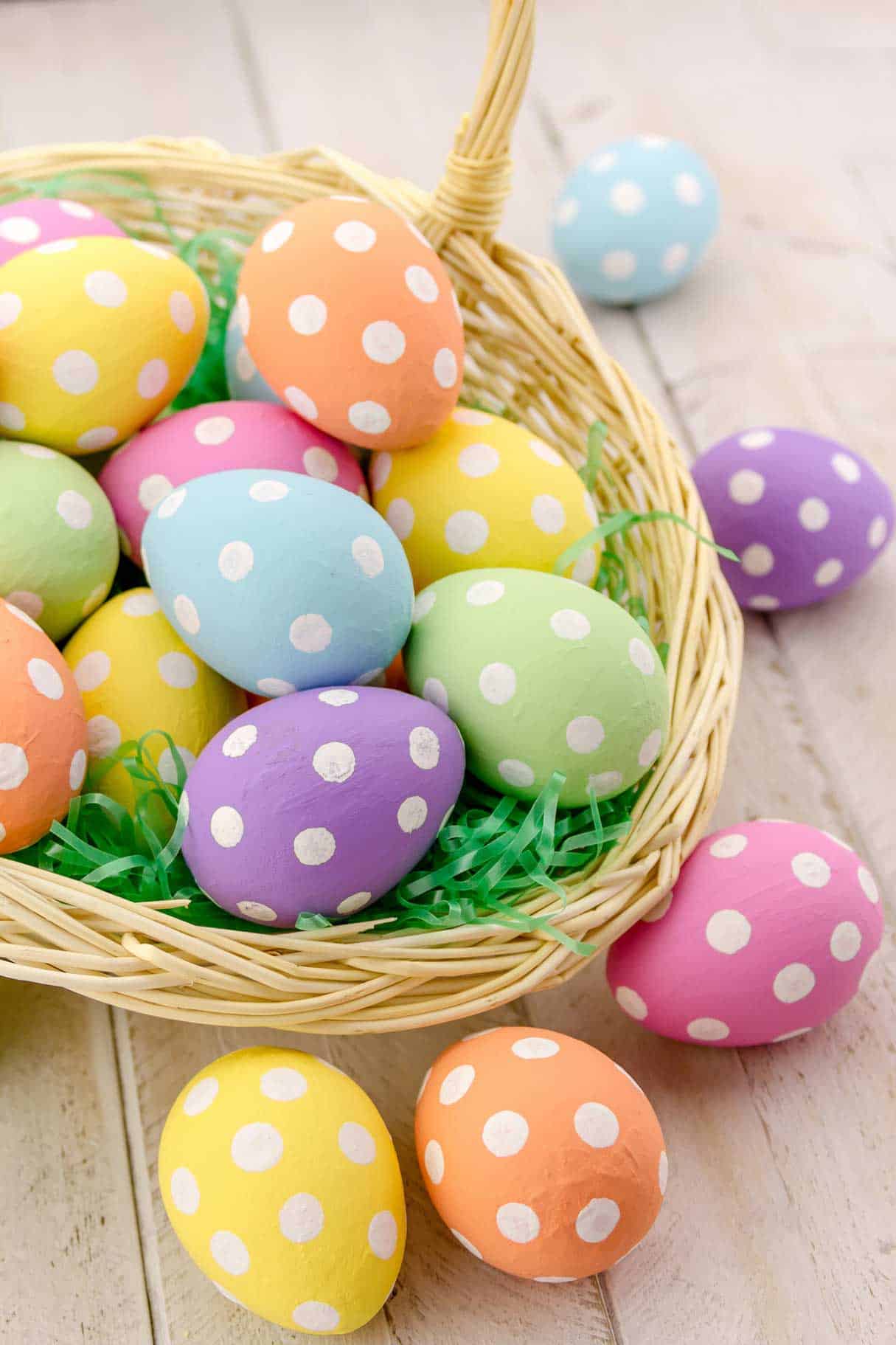 Easter Eggs Basket