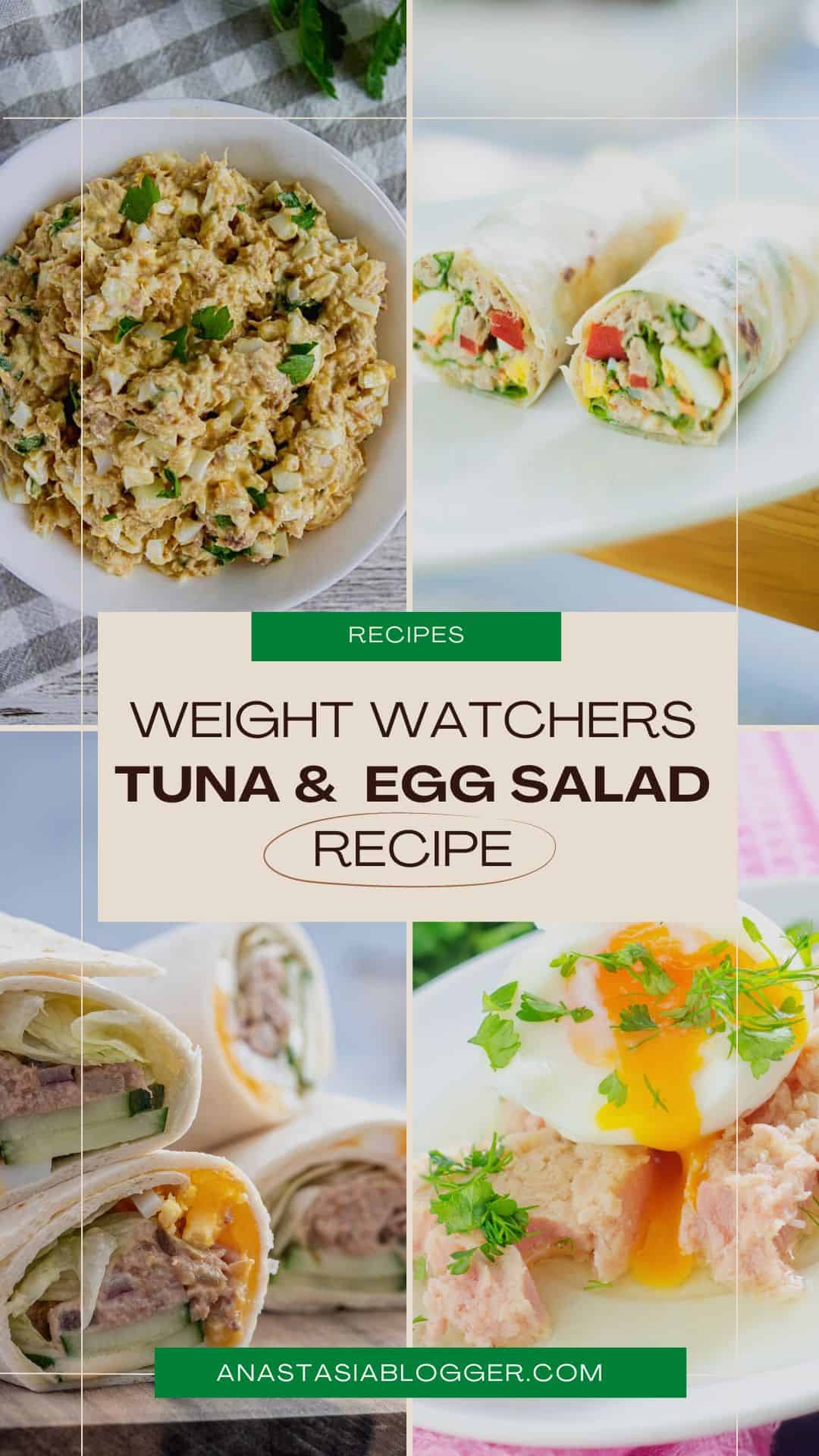 weight watchers tuna and egg salad