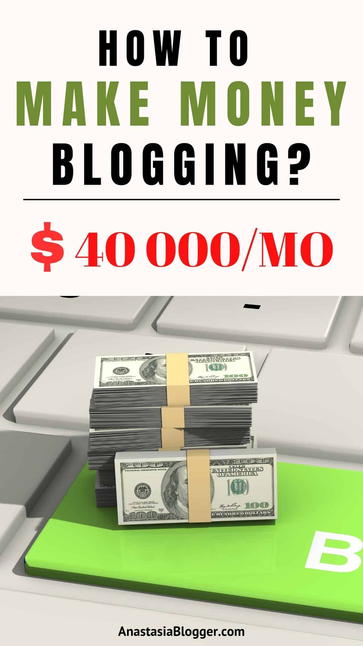 HOW TO MAKE MONEY BLOGGING