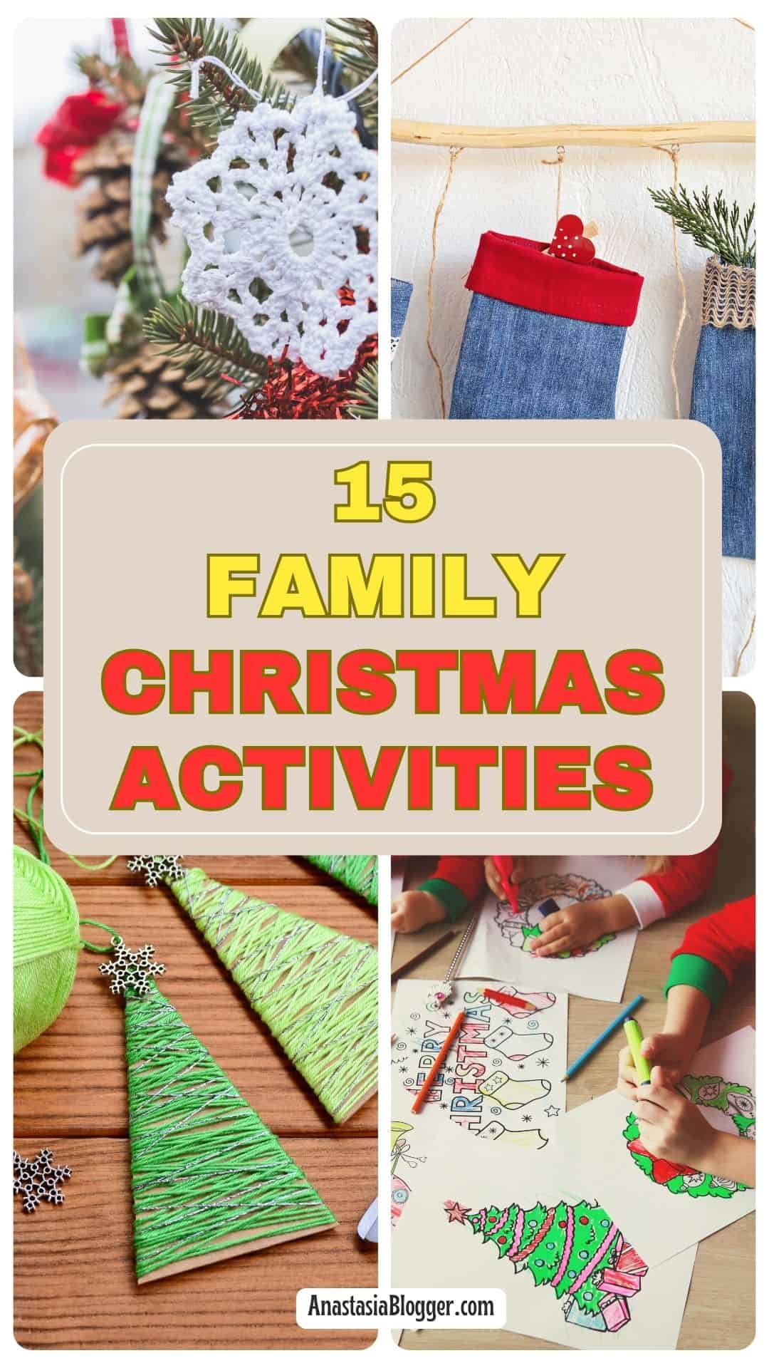 Family Christmas Activities At Home 