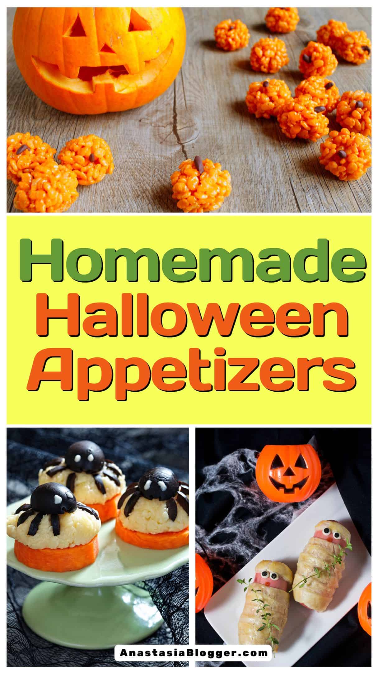 Homemade Halloween Treats or Appetizers