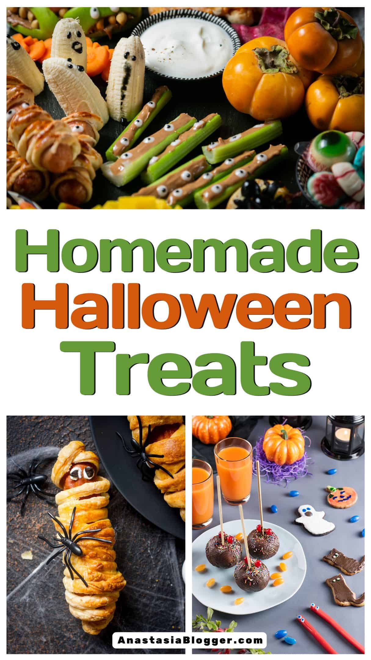 Homemade Halloween Treats or Appetizers