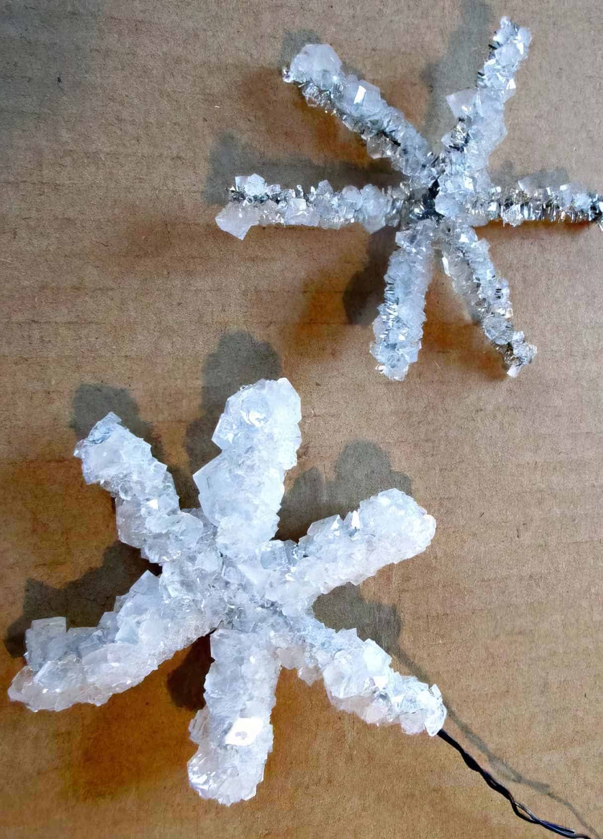 How to Grow Crystals for Christmas Decorations