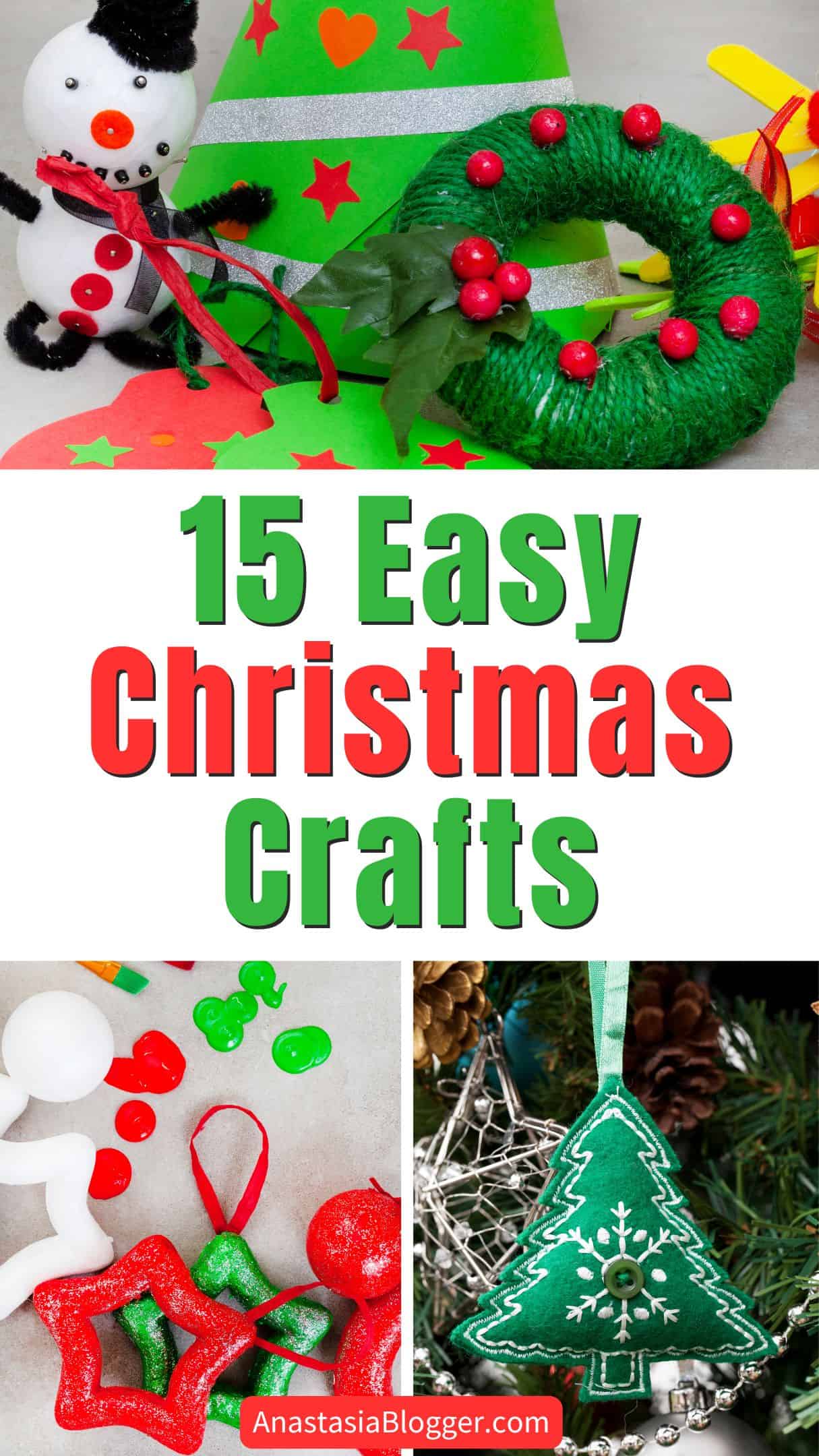 15 Easy Christmas Crafts