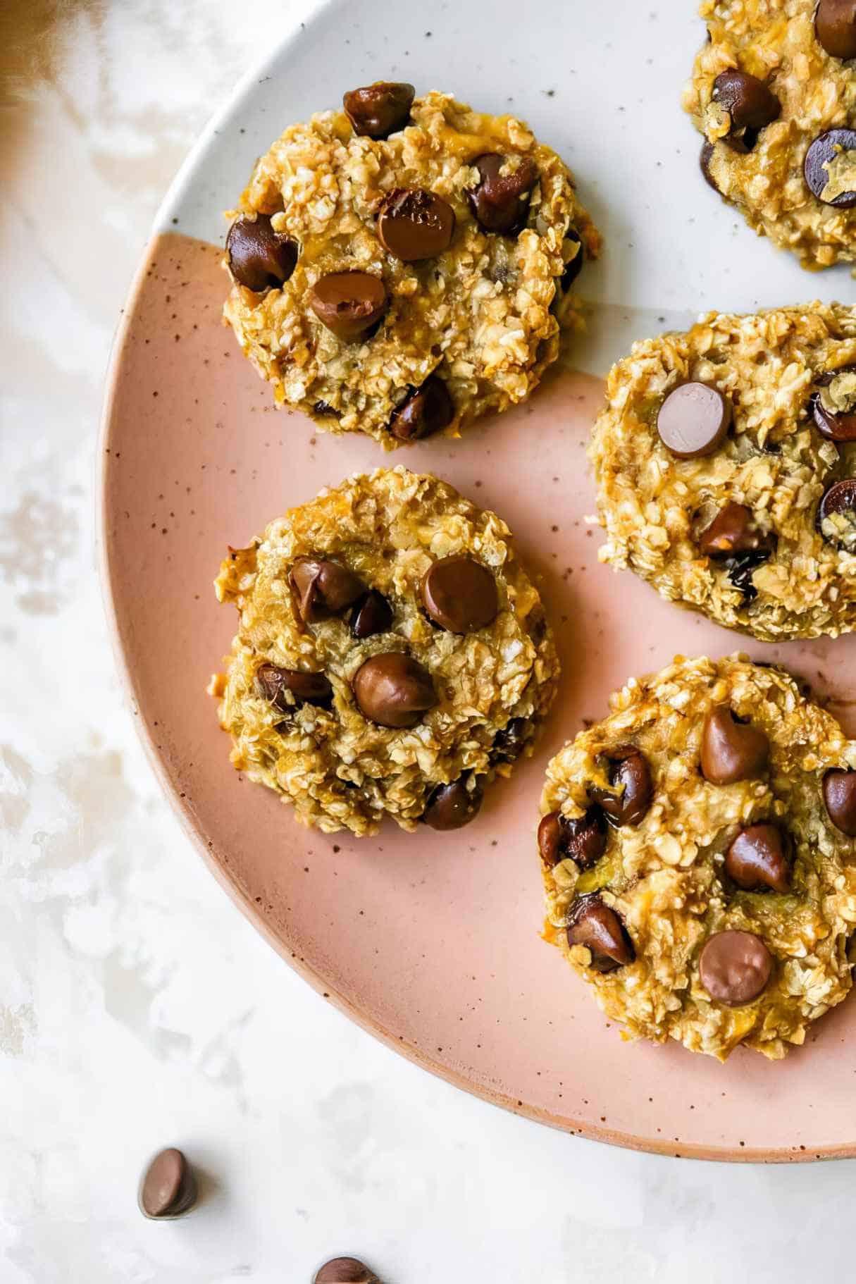 3-Ingredient Banana Oatmeal Cookies