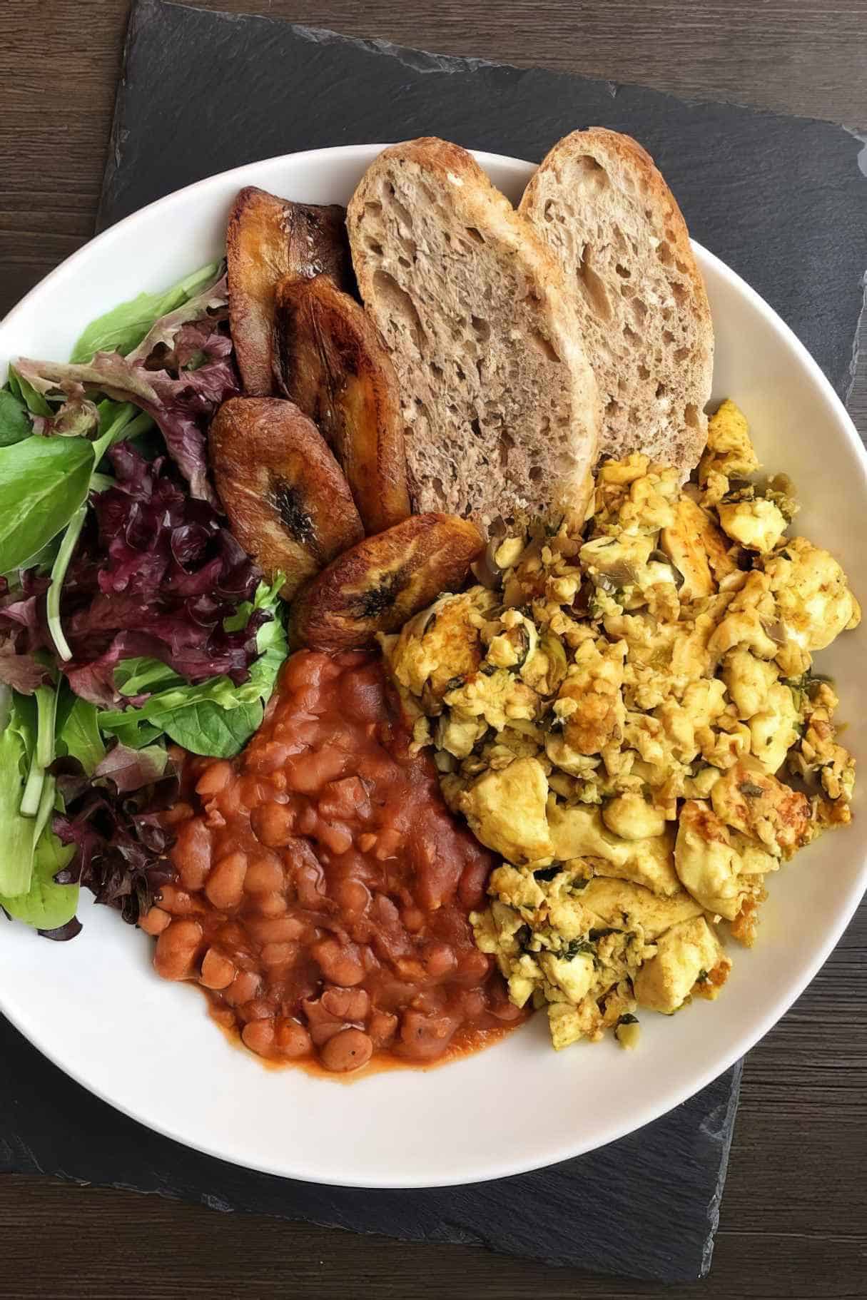 High Protein Vegan Breakfast Bowl