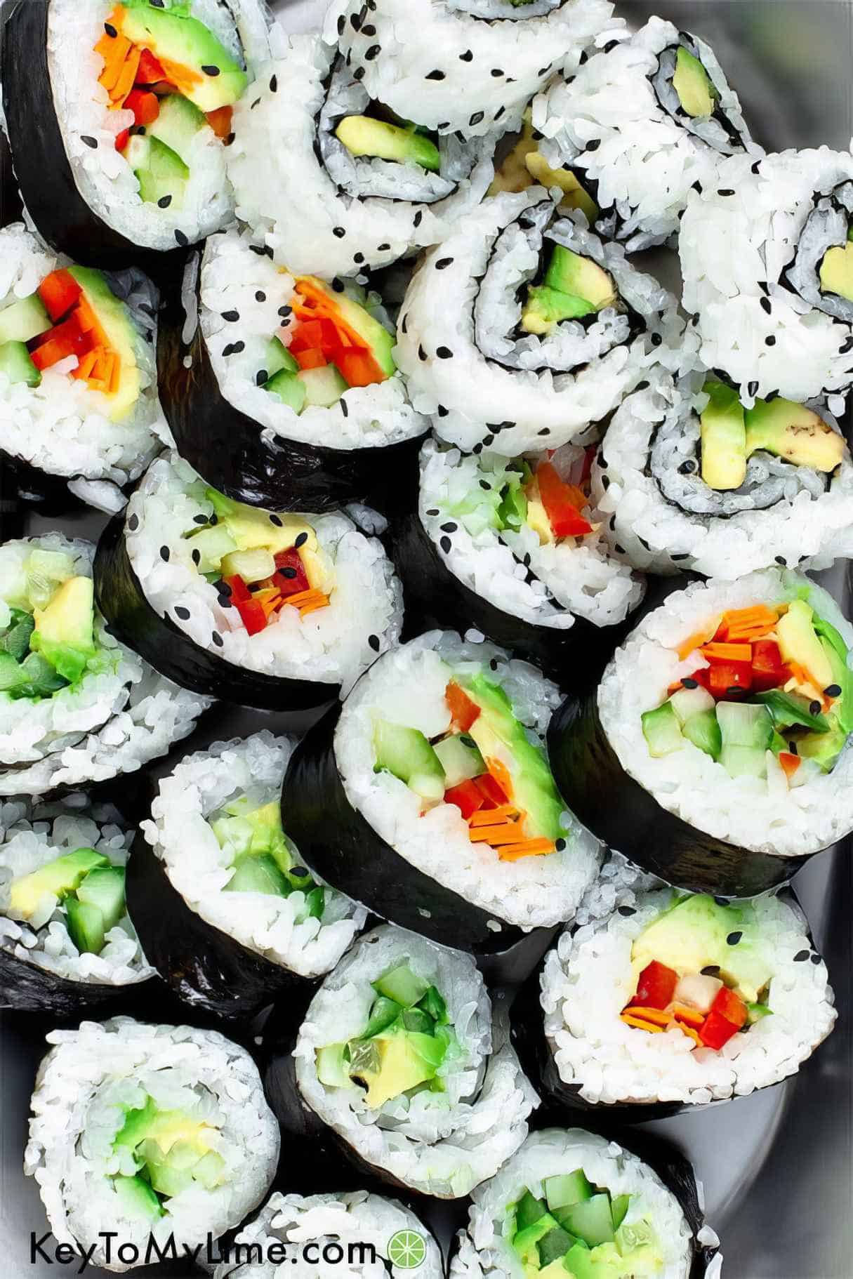 How to Make Vegan Sushi (Surprisingly Easy!)