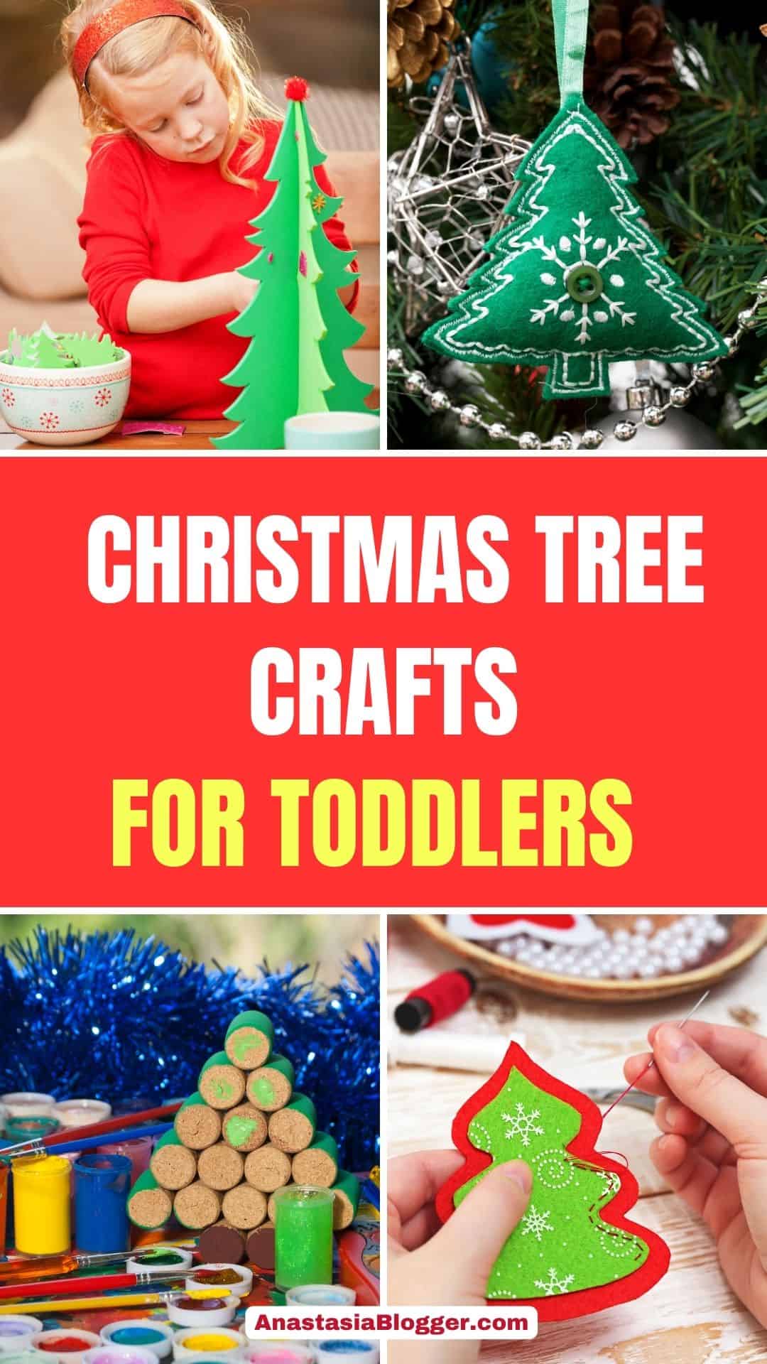 THESE CHRISTMAS TREE CRAFTS 