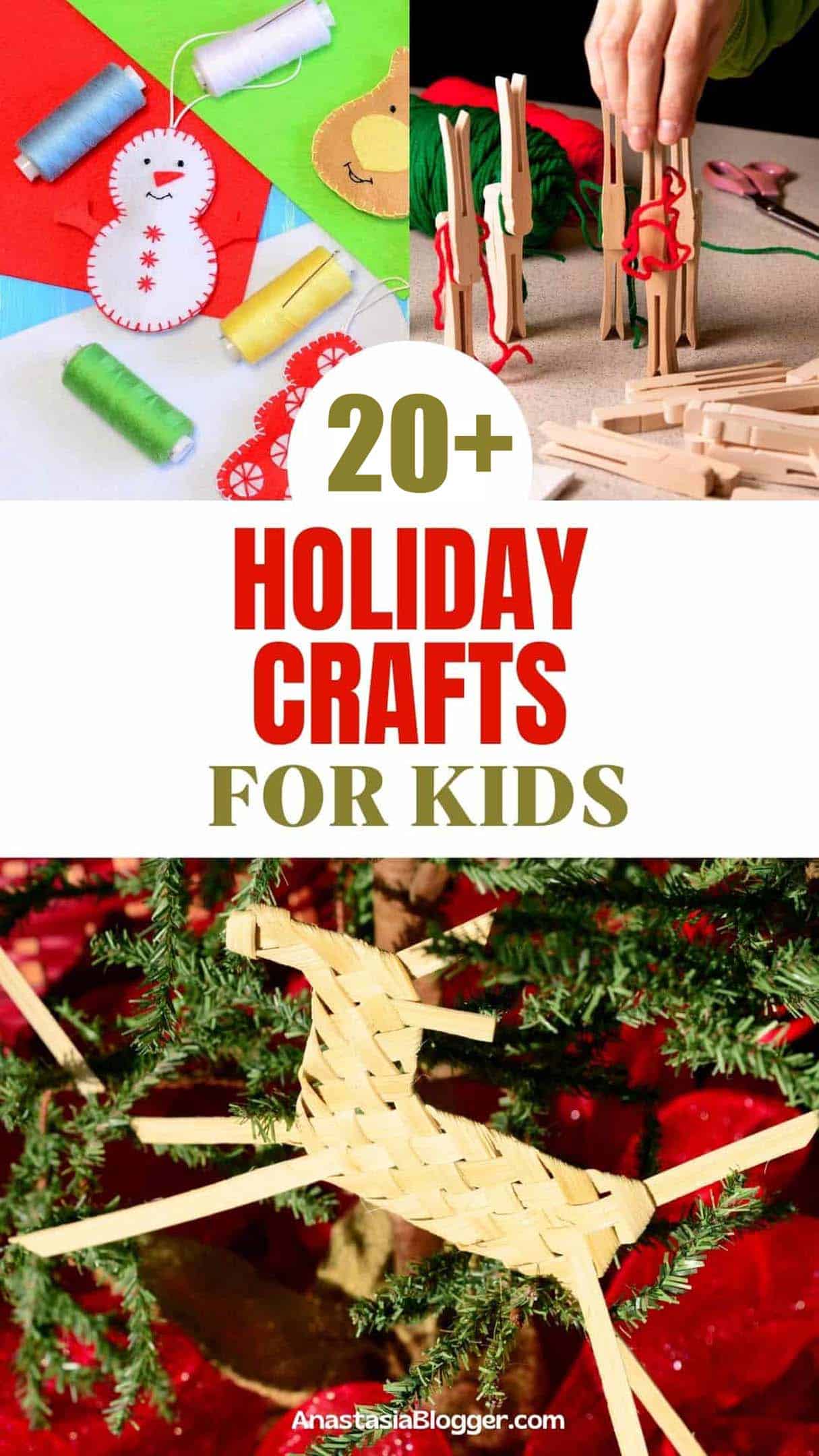 20+ Best Holiday Crafts for Kids