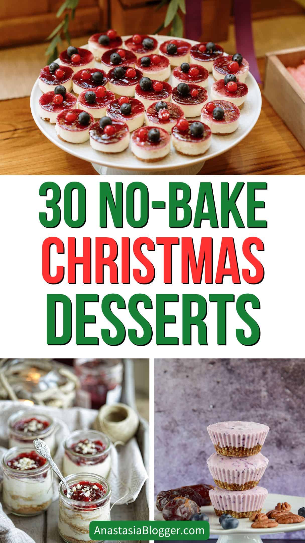 No-Bake Christmas Desserts
