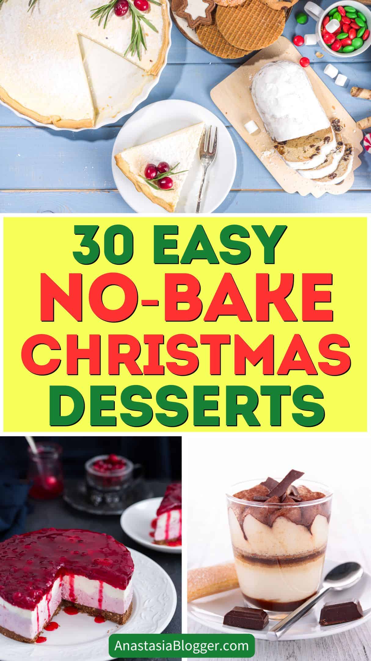 No-Bake Christmas Desserts