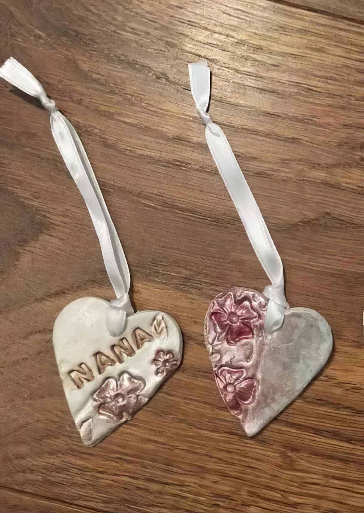 Air-drying Clay Christmas Decorations