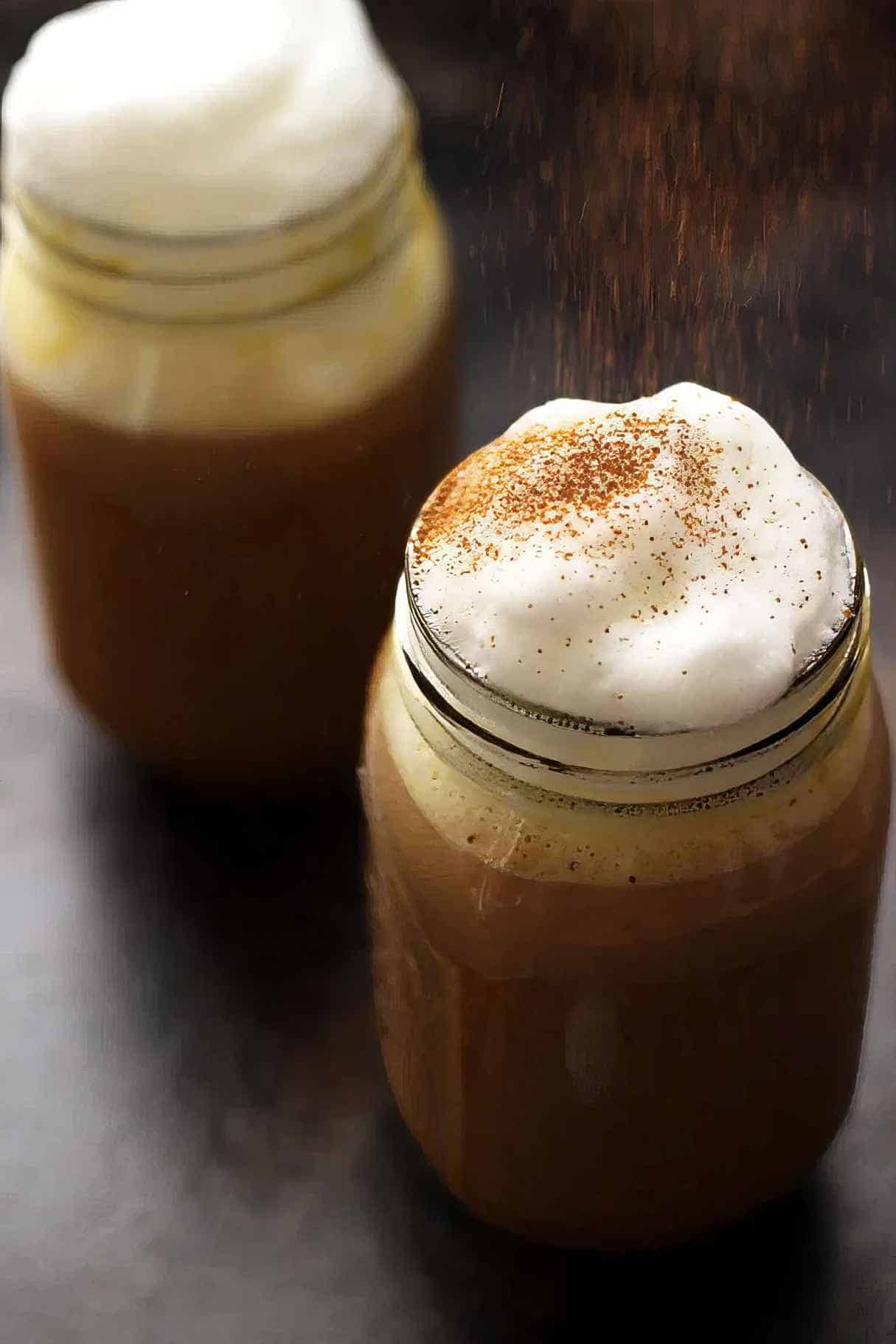 Healthy Vegan Pumpkin Spice Latte