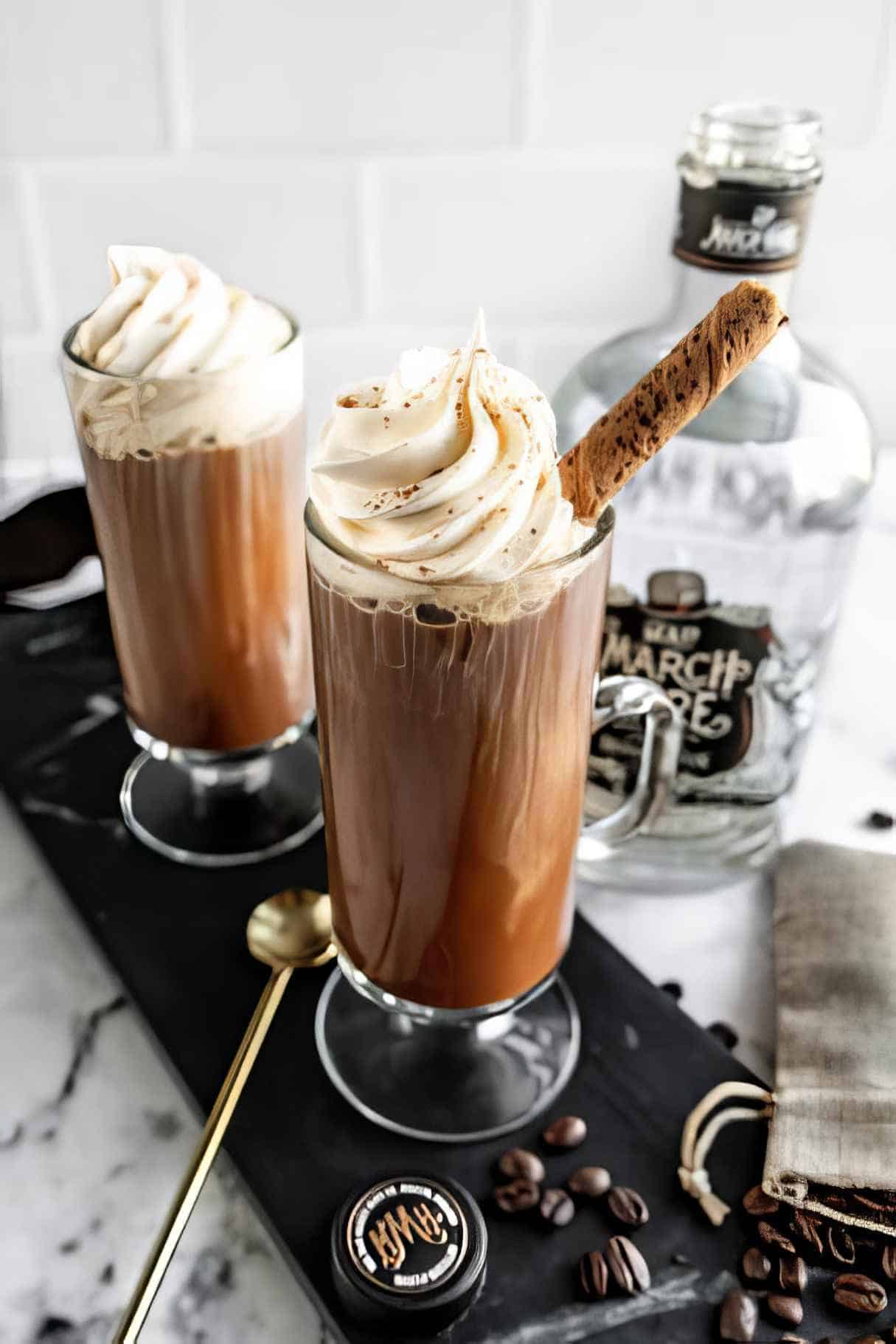 Irish Mocha Coffee - Festive Holiday Beverage