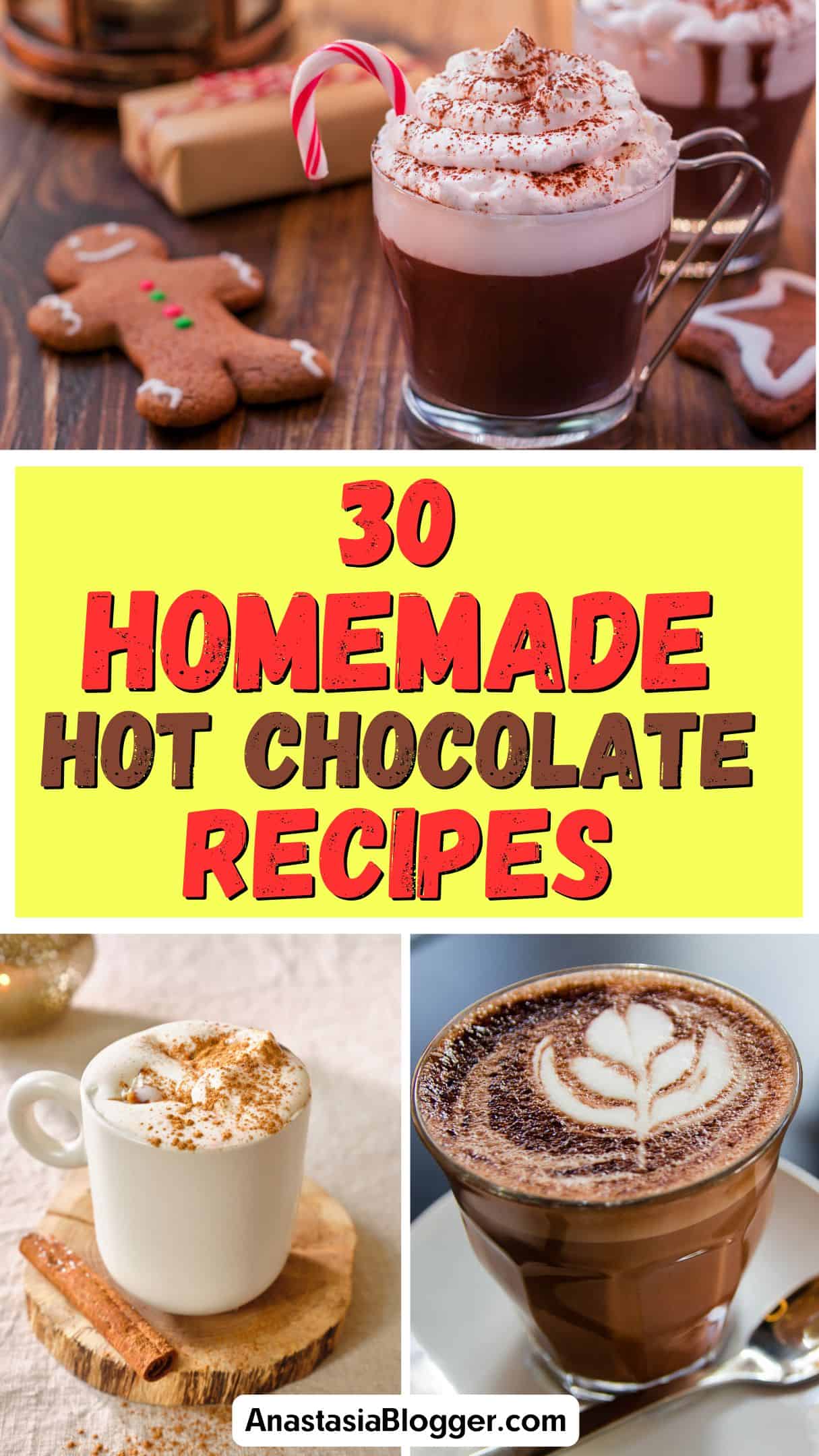 Creamy Homemade Hot Chocolate Recipes