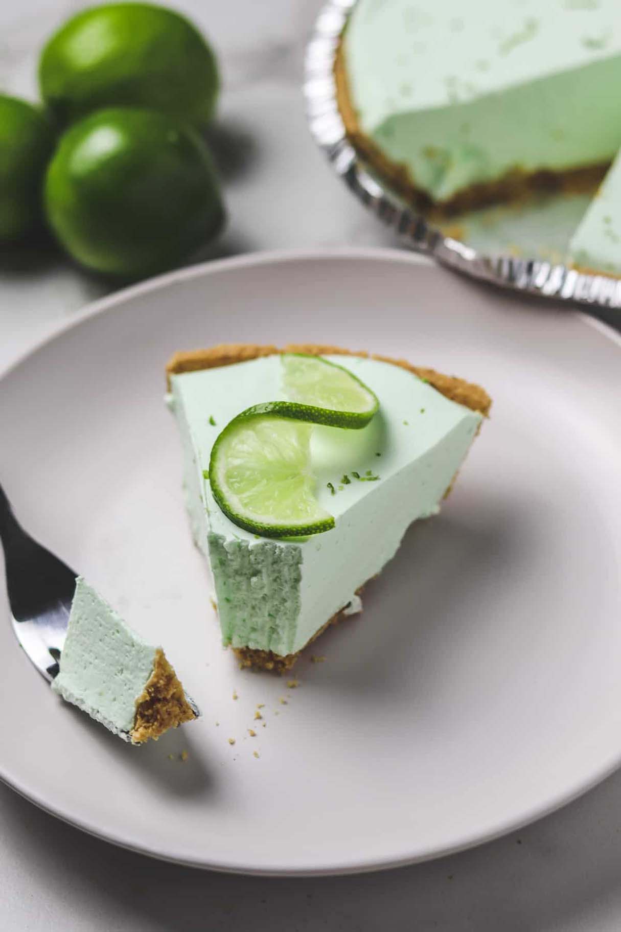 No-Bake Skinny Key Lime Pie