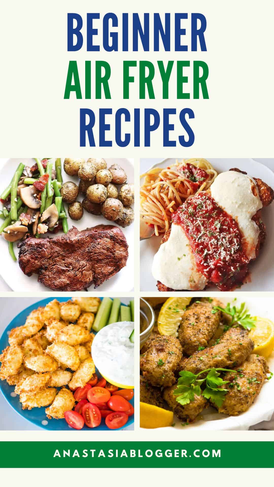 beginner air fryer recipes