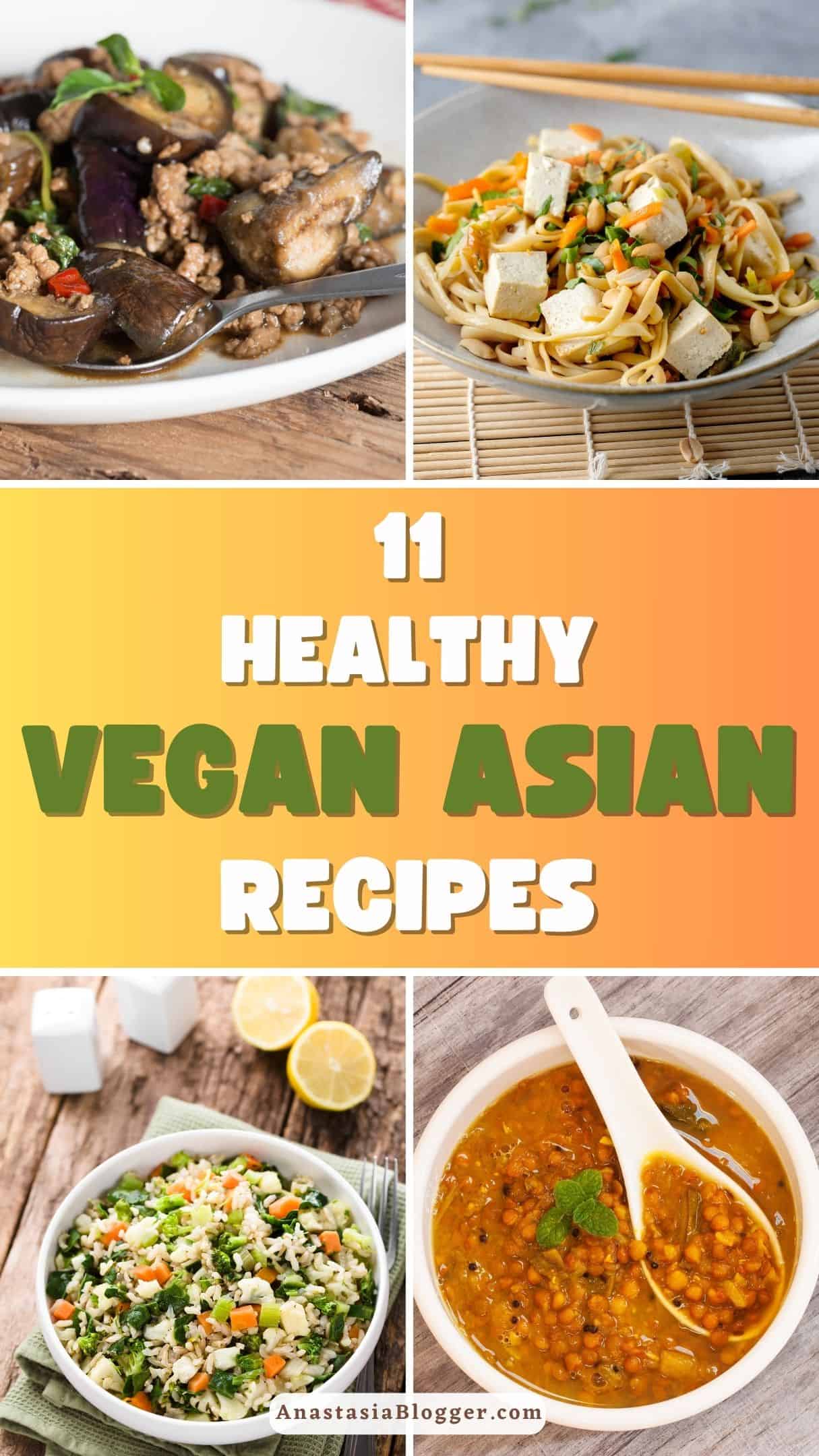 VEGAN ASIAN RECIPES