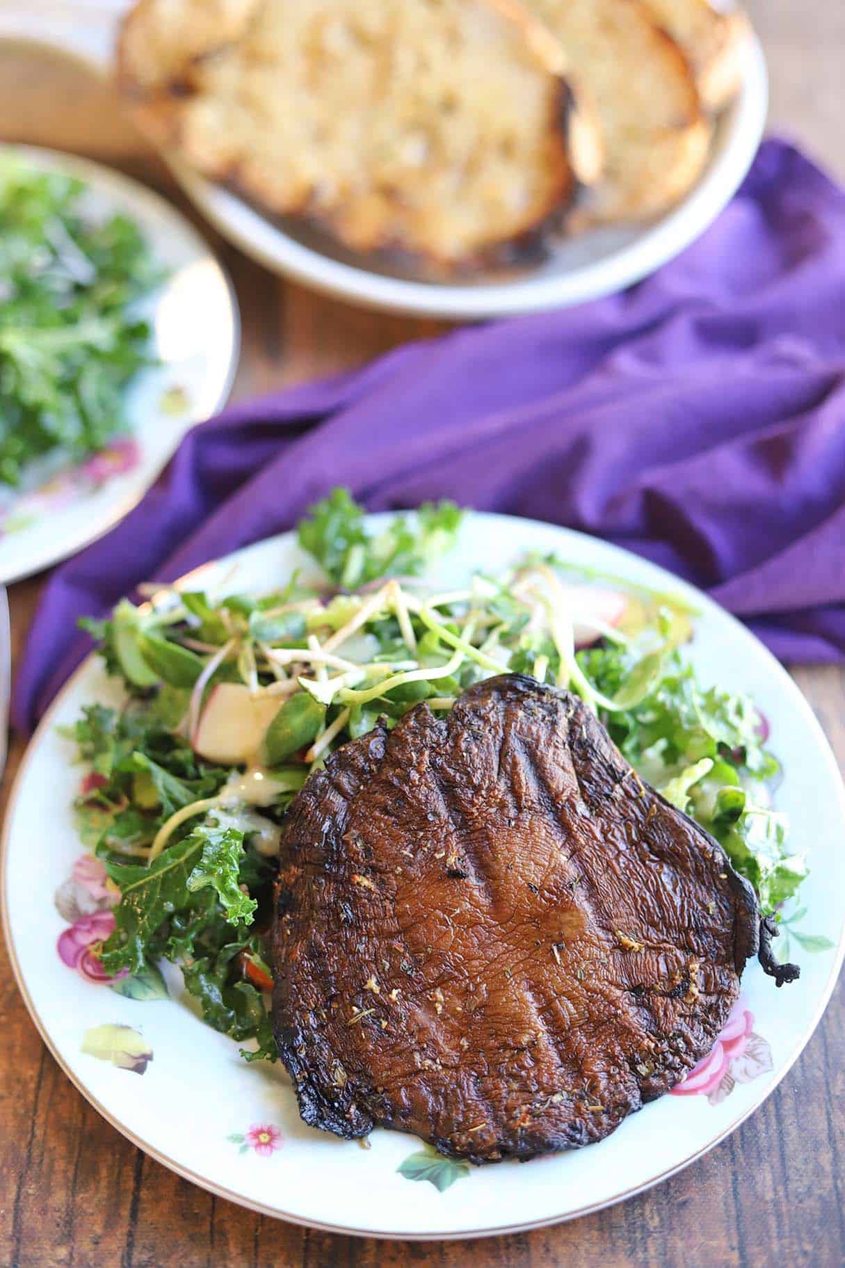 Grilled Portobello Mushrooms