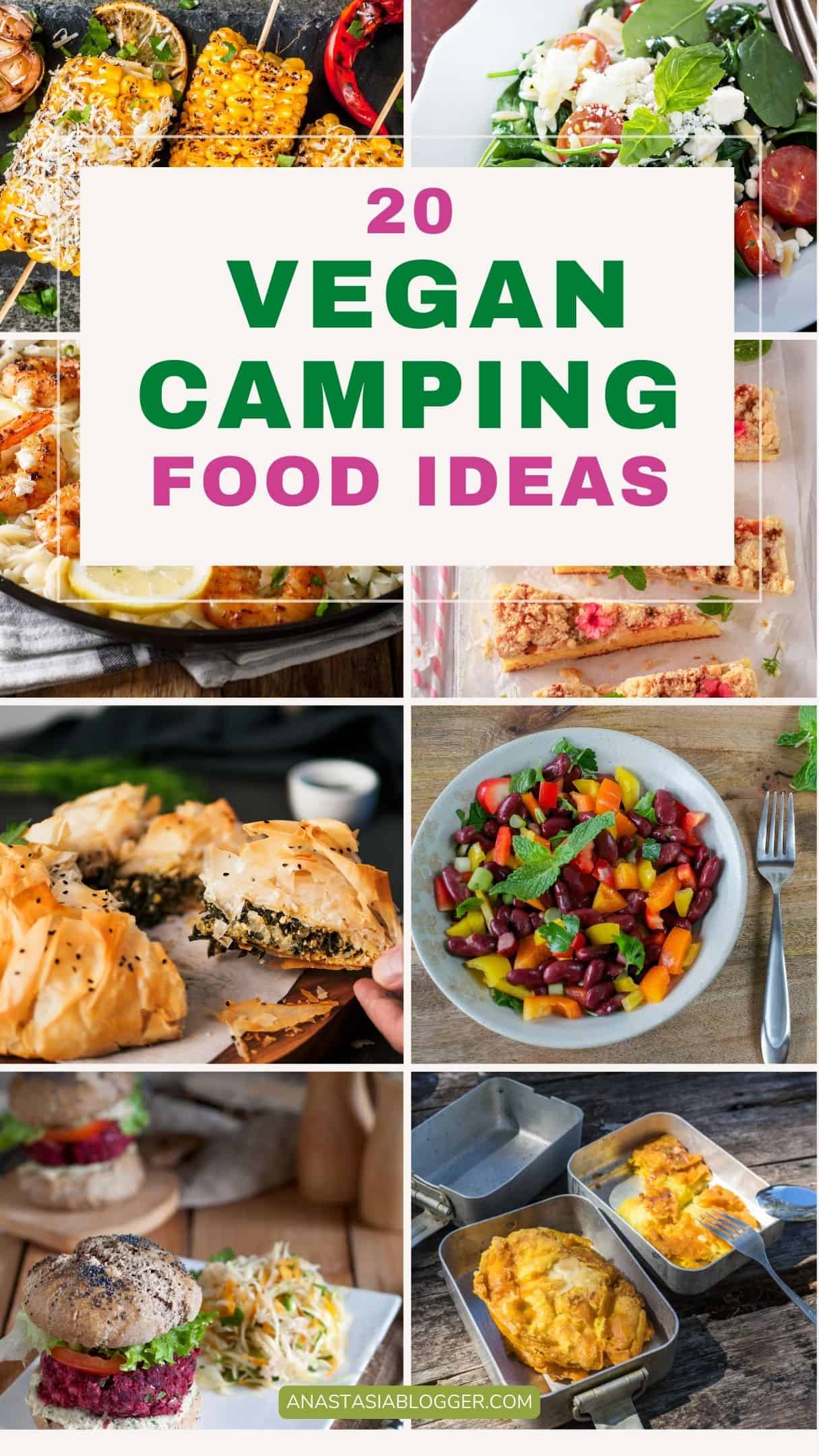 VEGAN CAMPING FOOD IDEAS
