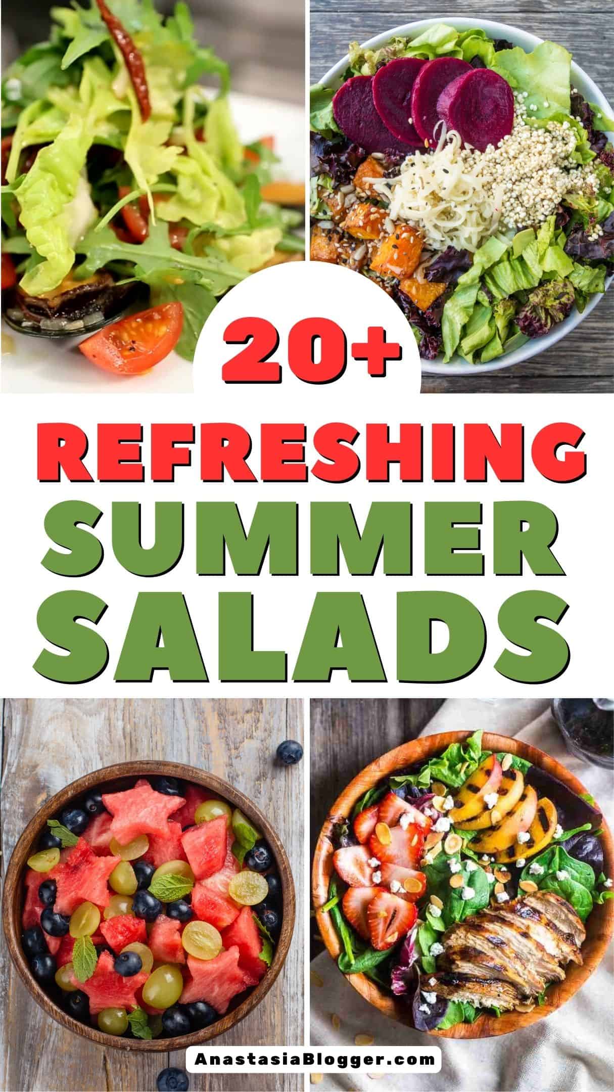 20+ REFRESHING SUMMER SALAD BOWLS