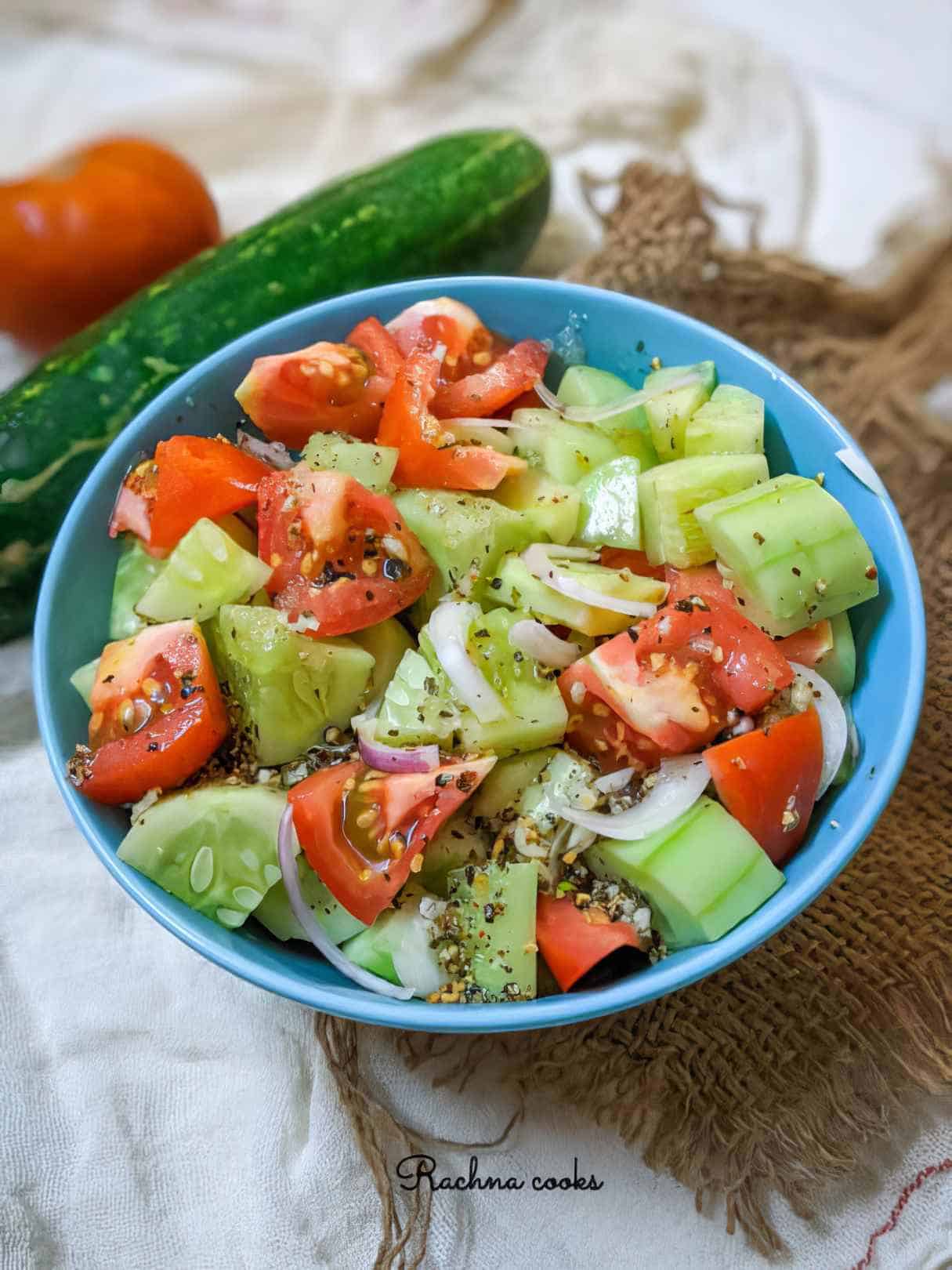 Cucumber Tomato Salad