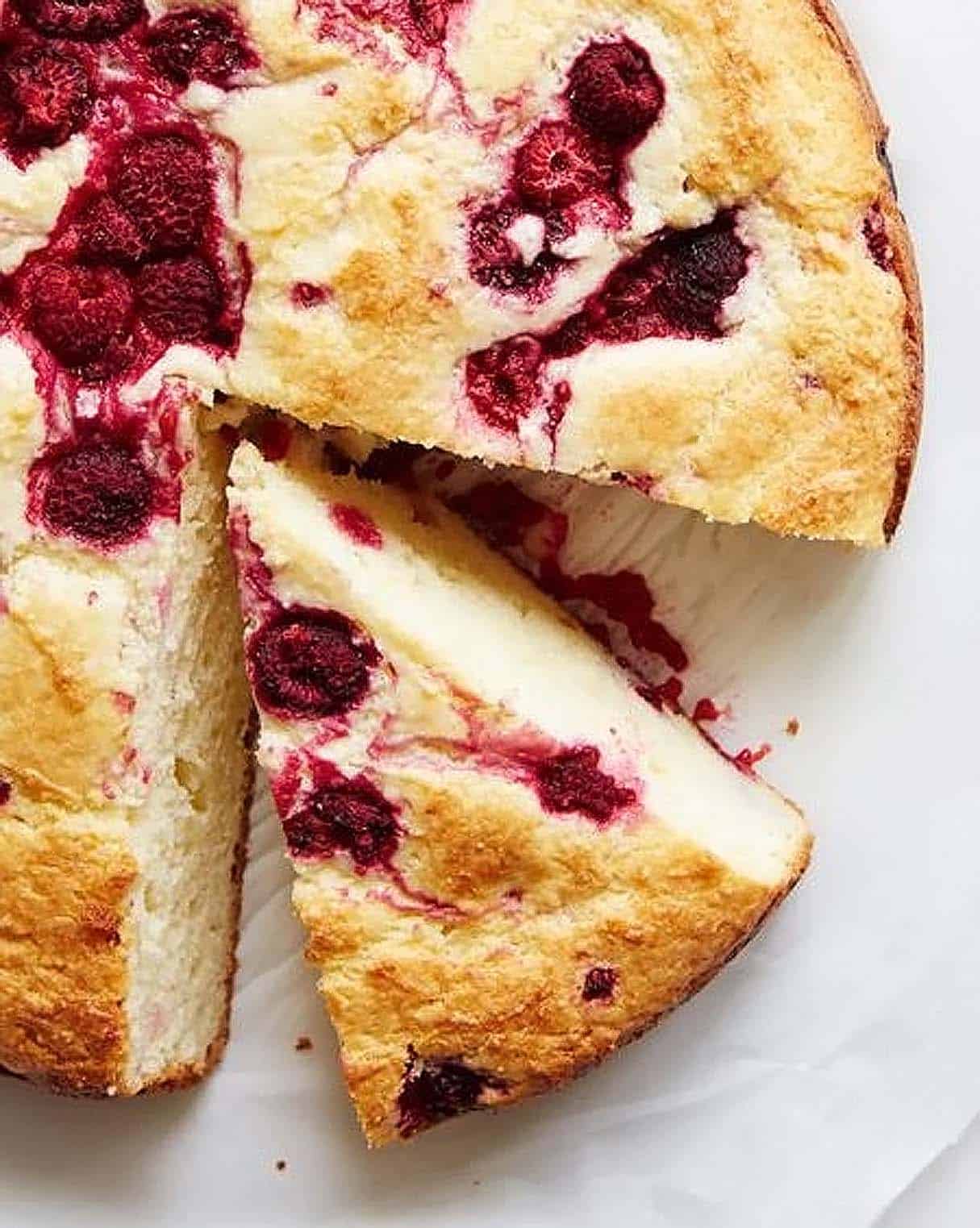 Raspberry-Ricotta Cake