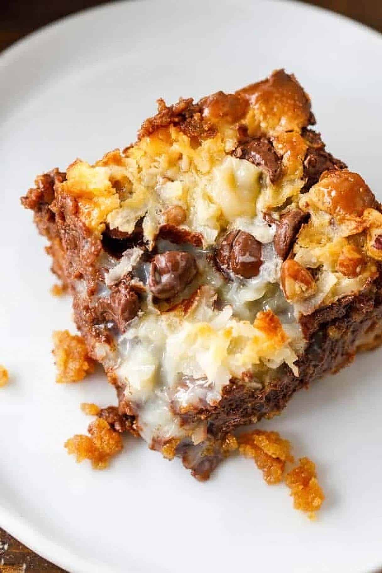 Coconut Magic Bars