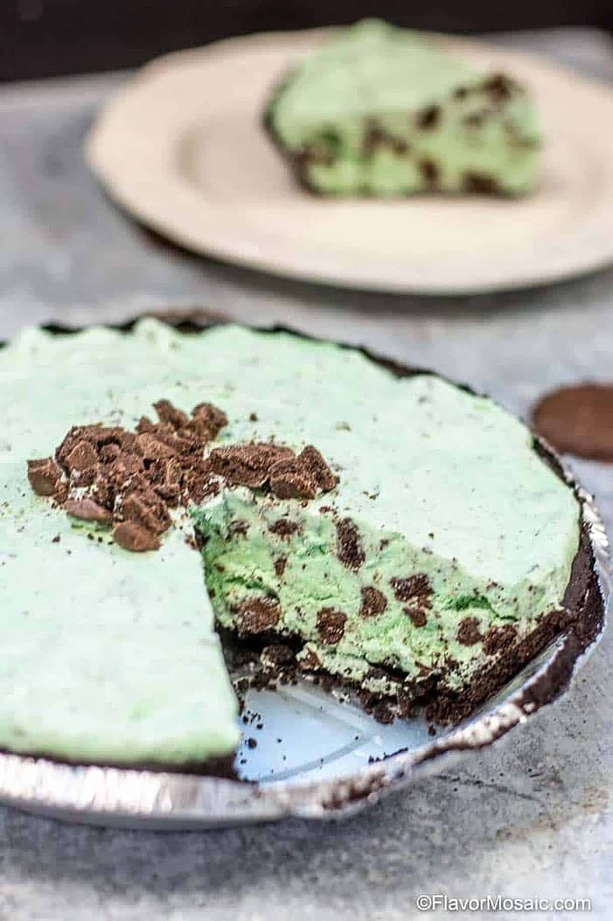 Easy Grasshopper Pie