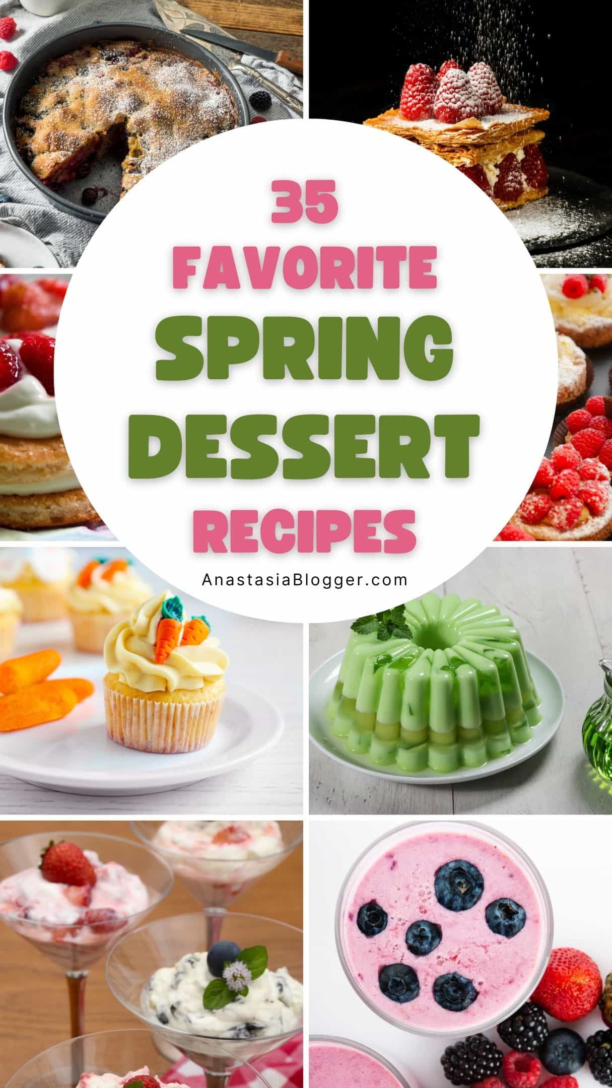SPRING DESSERT RECIPES