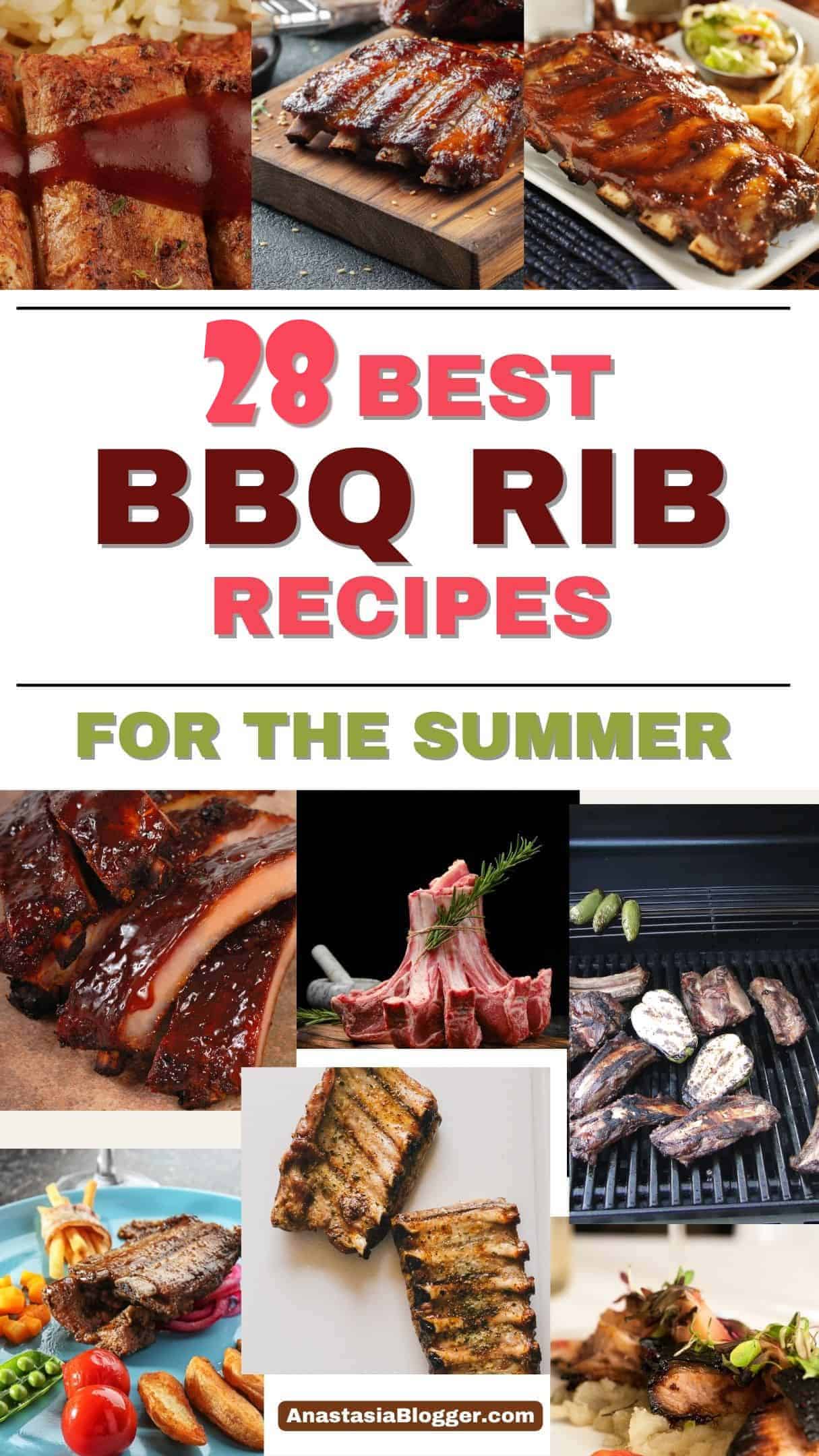 Best BBQ 28 Rib Recipes