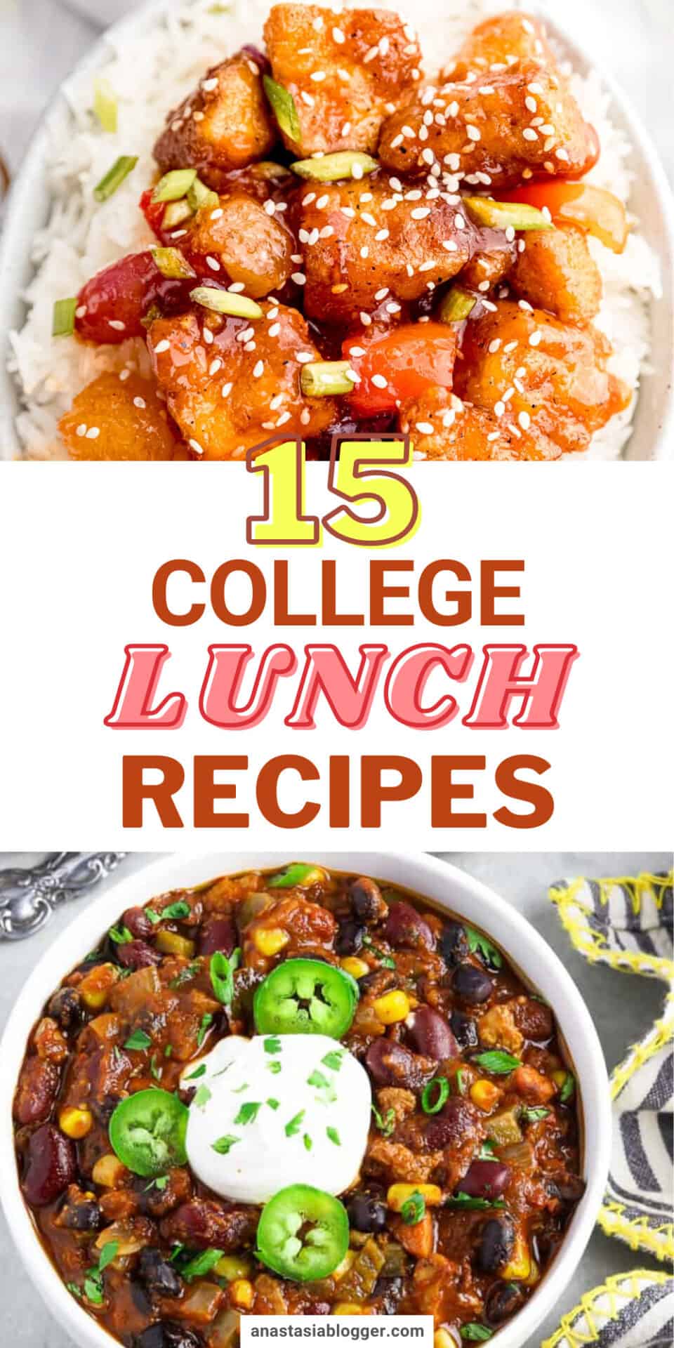 Healthy College Lunch Recipes