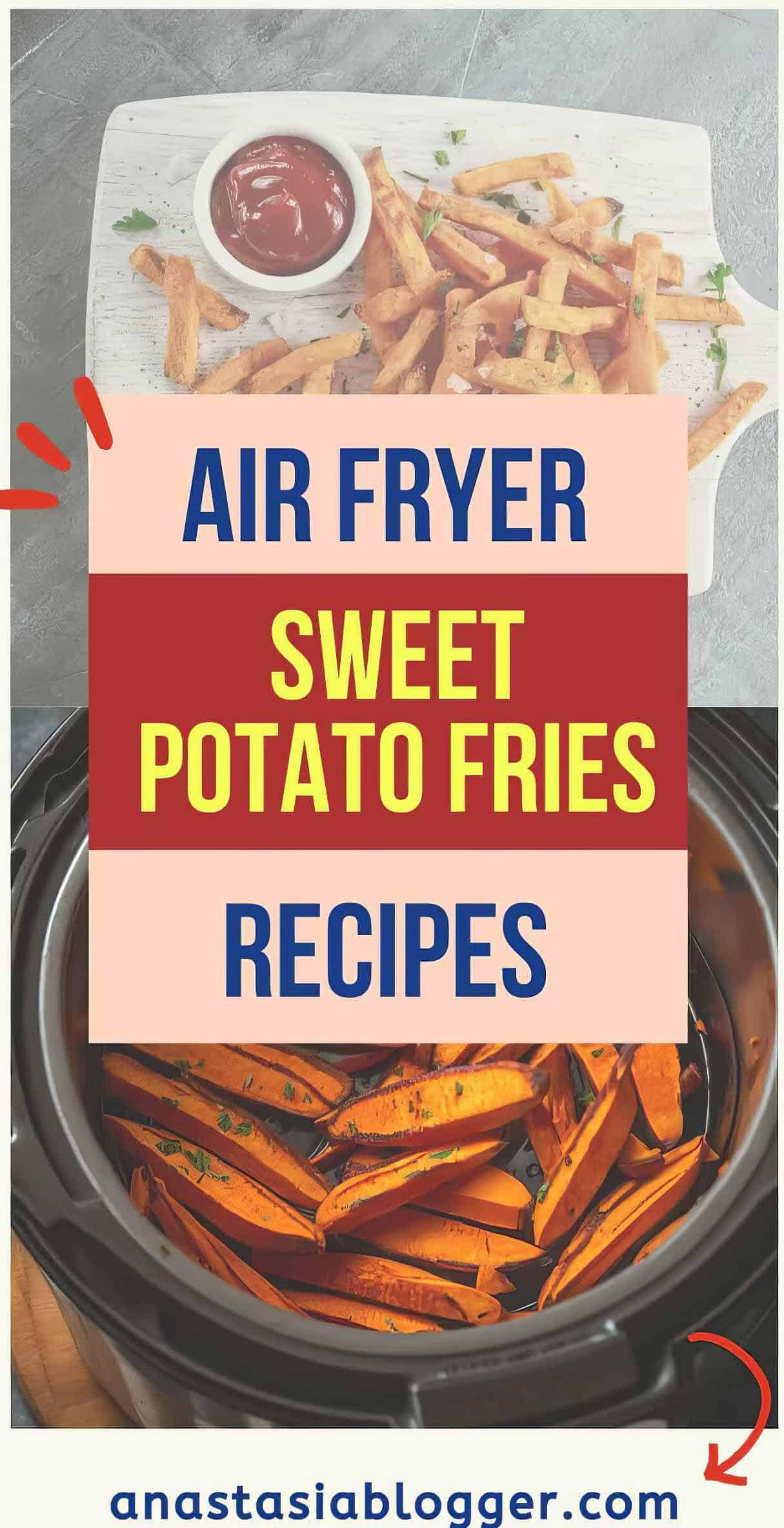Crispy Air Fryer Sweet Potato Fries Dish Recipe