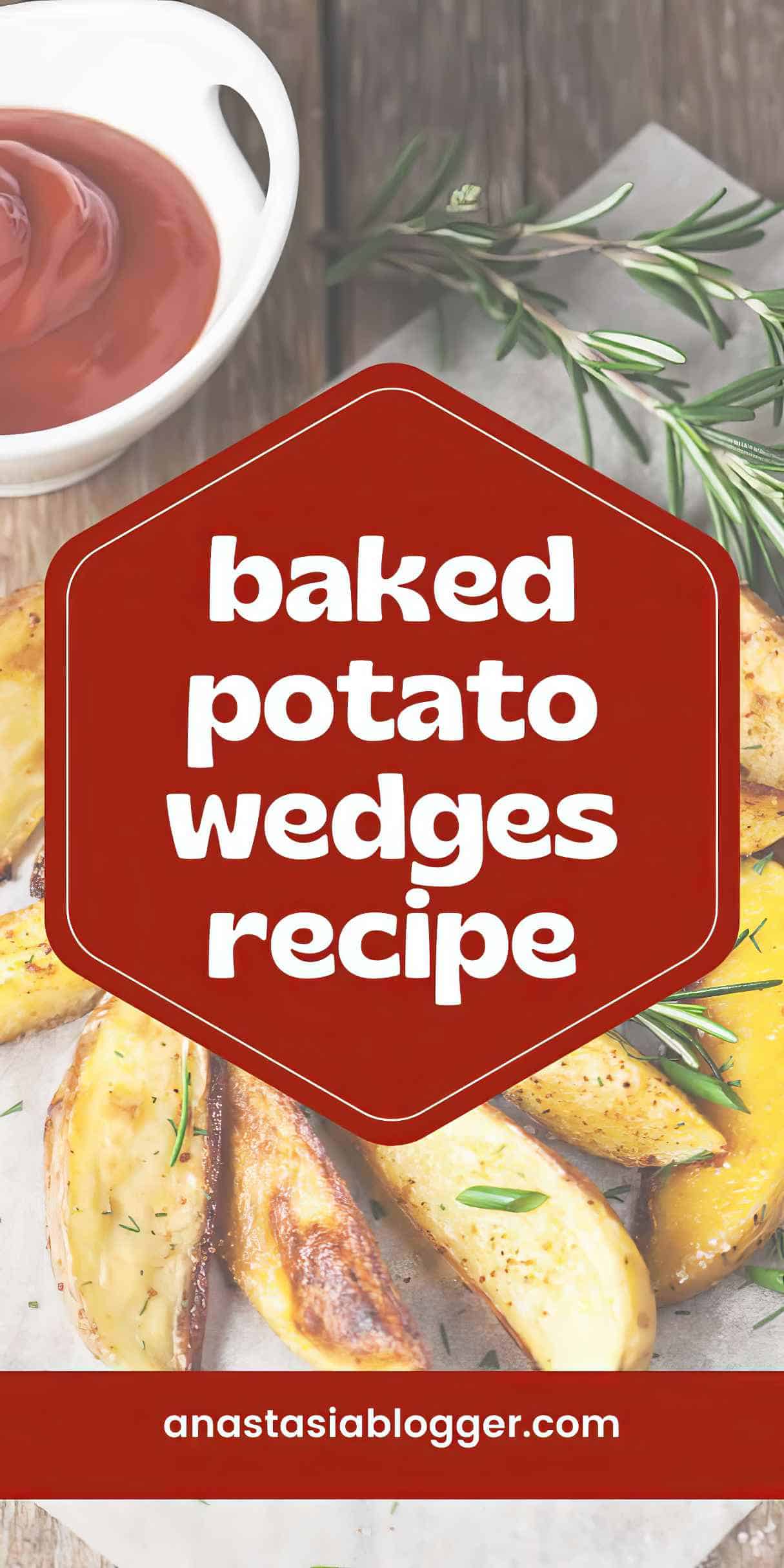 Crispy Baked Potato Wedges Recipe