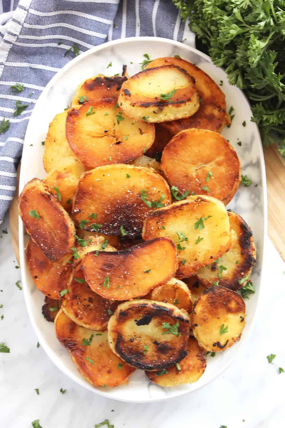 Crispy Fried Potato Slices