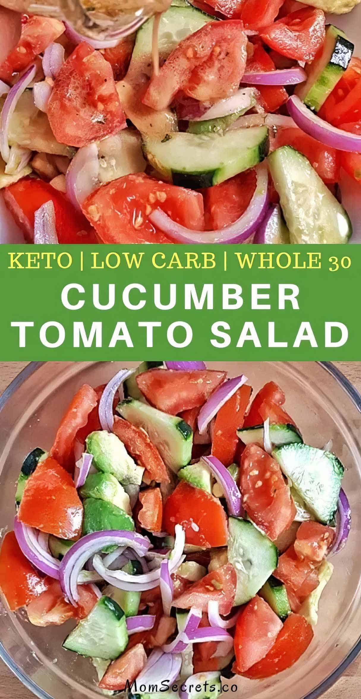 Cucumber Tomato Salad