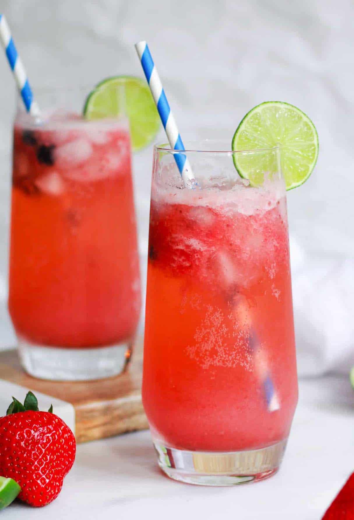 Easy Virgin Strawberry Margarita
