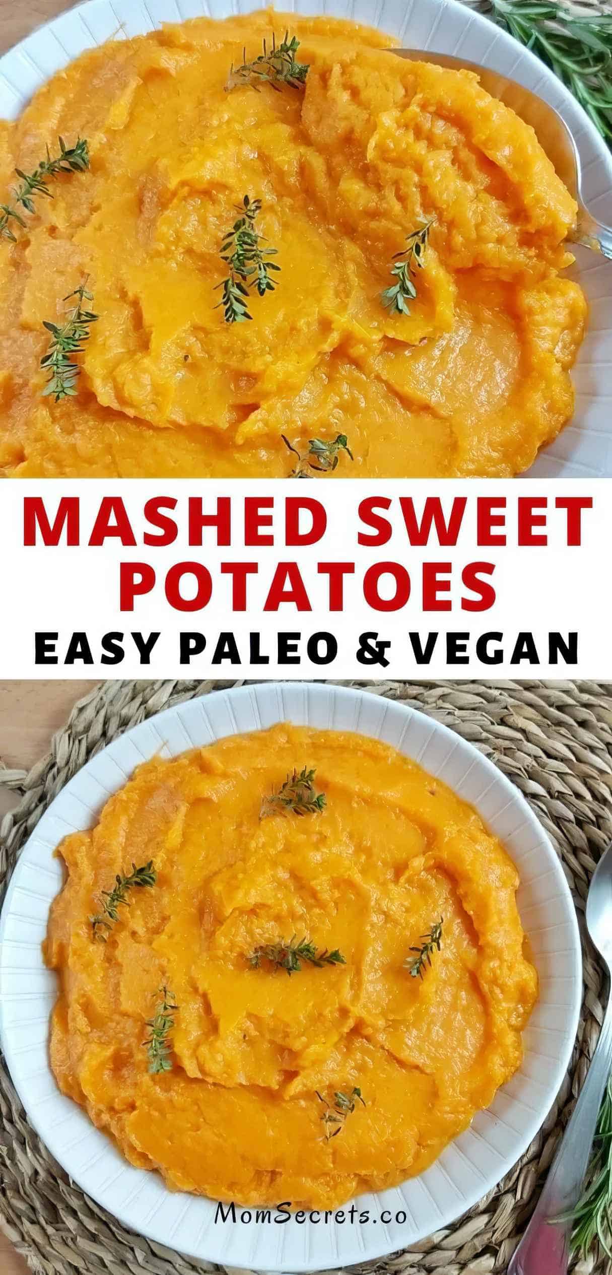 Easy and Healthy Mashed Sweet Potato Recipe