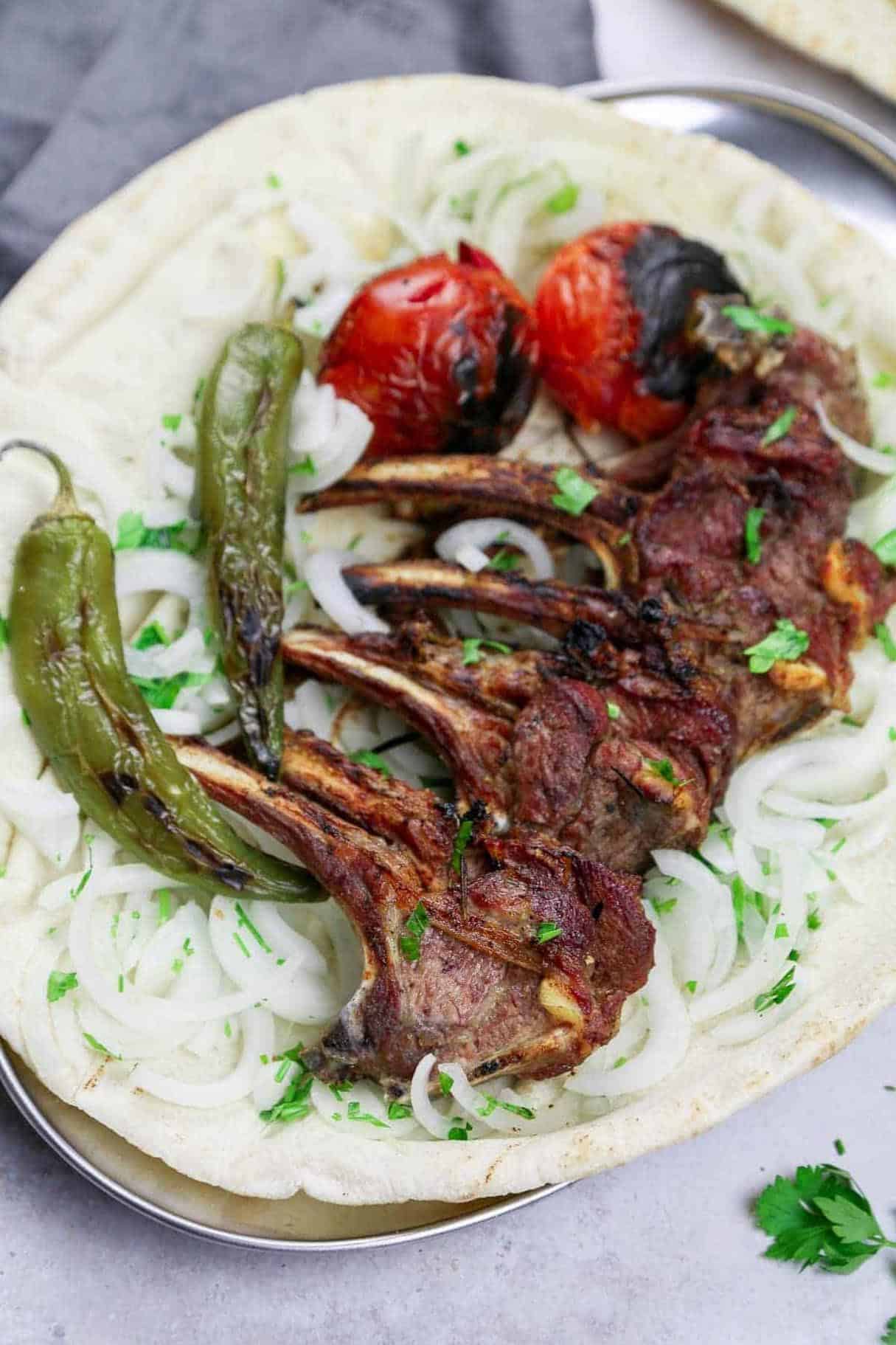 Grilled Lamb Ribs